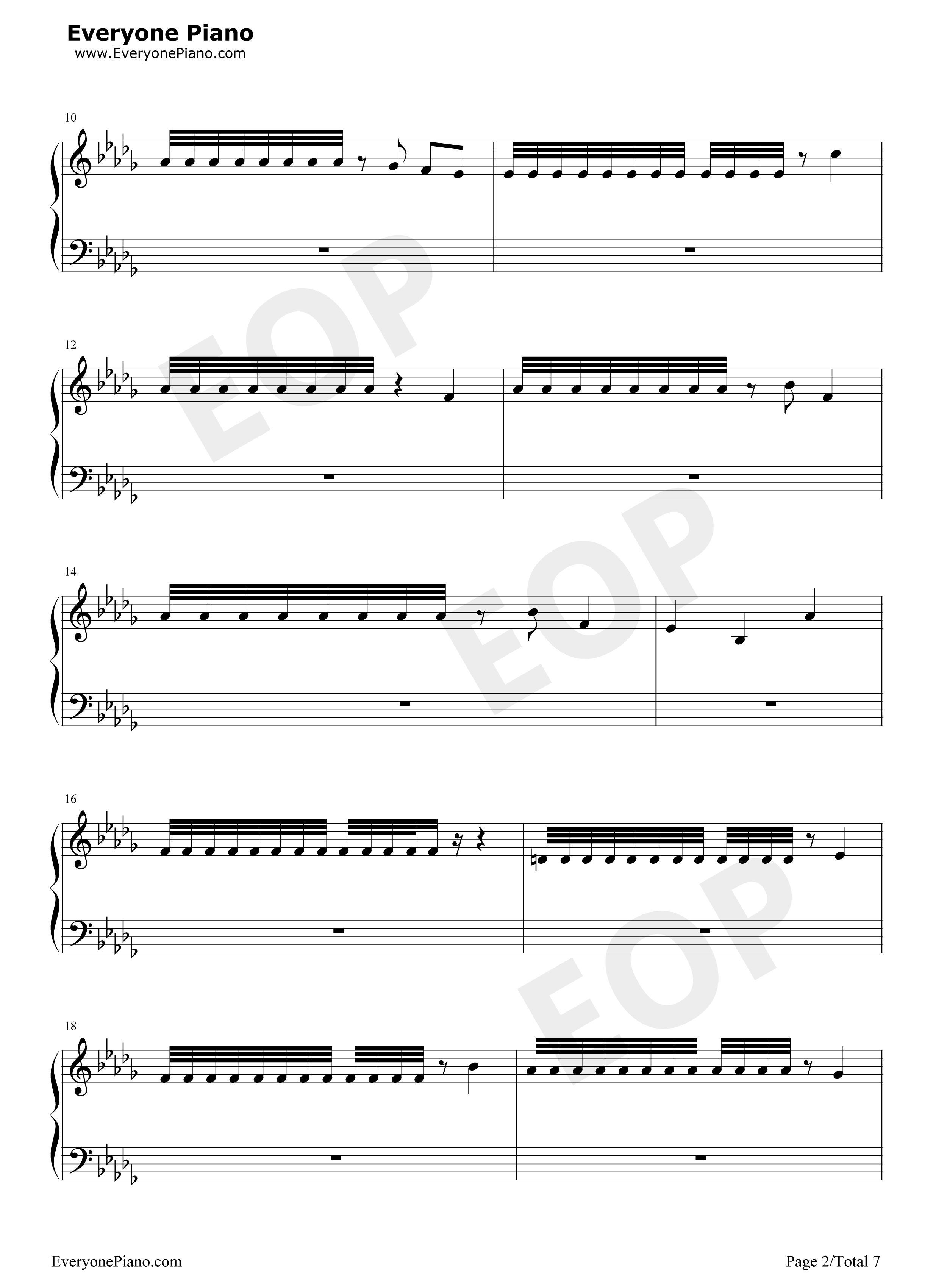 イザベラの唄钢琴谱_小畑貴裕