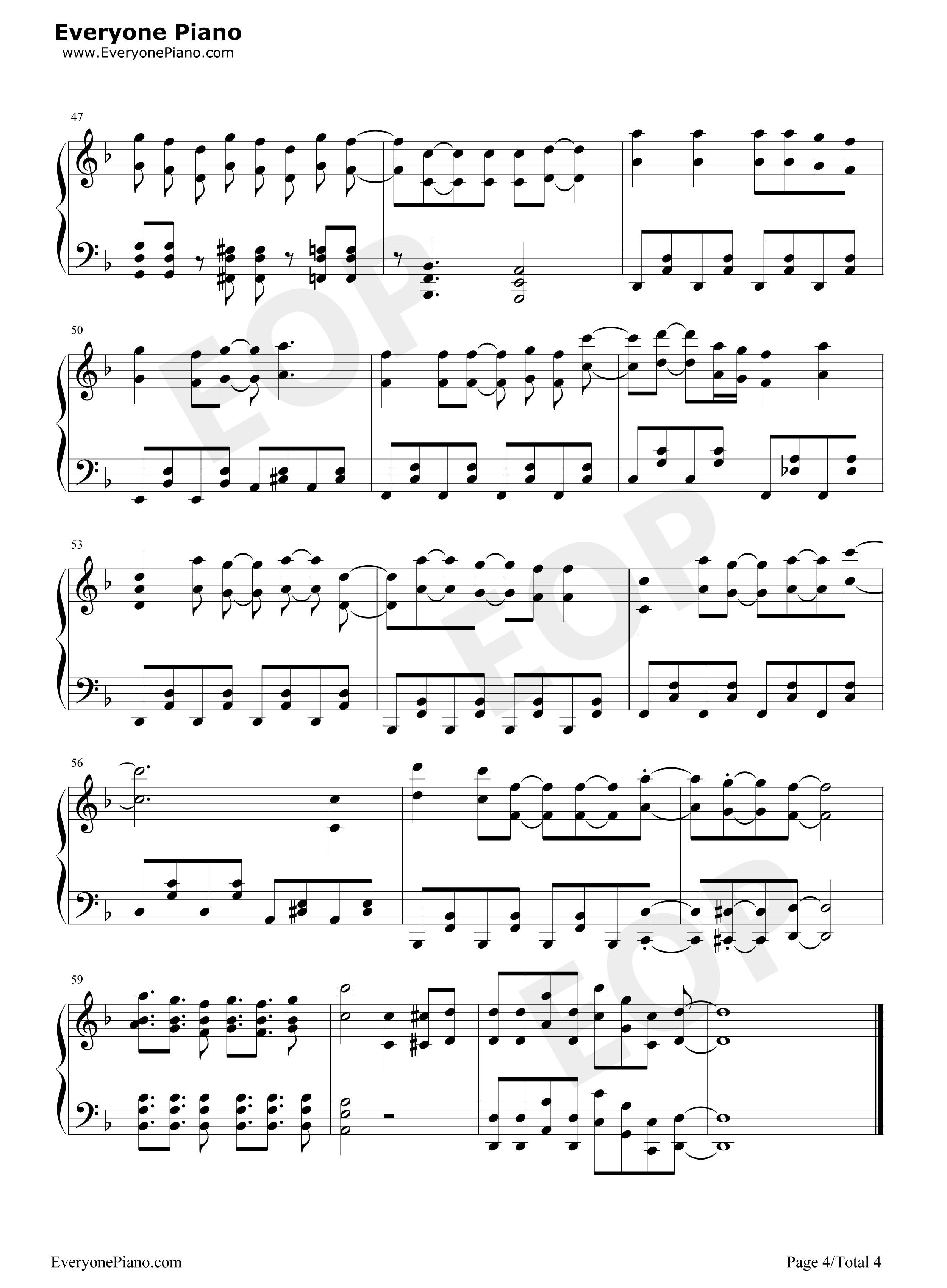 セツナの愛钢琴谱_Granrodeo