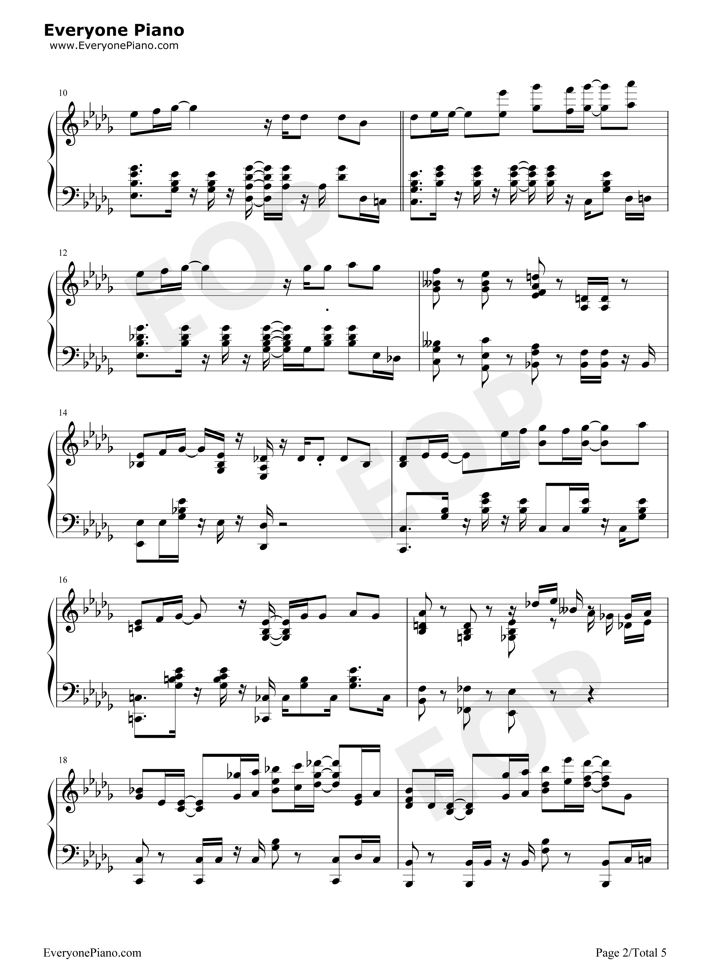 Sign钢琴谱_内田彩