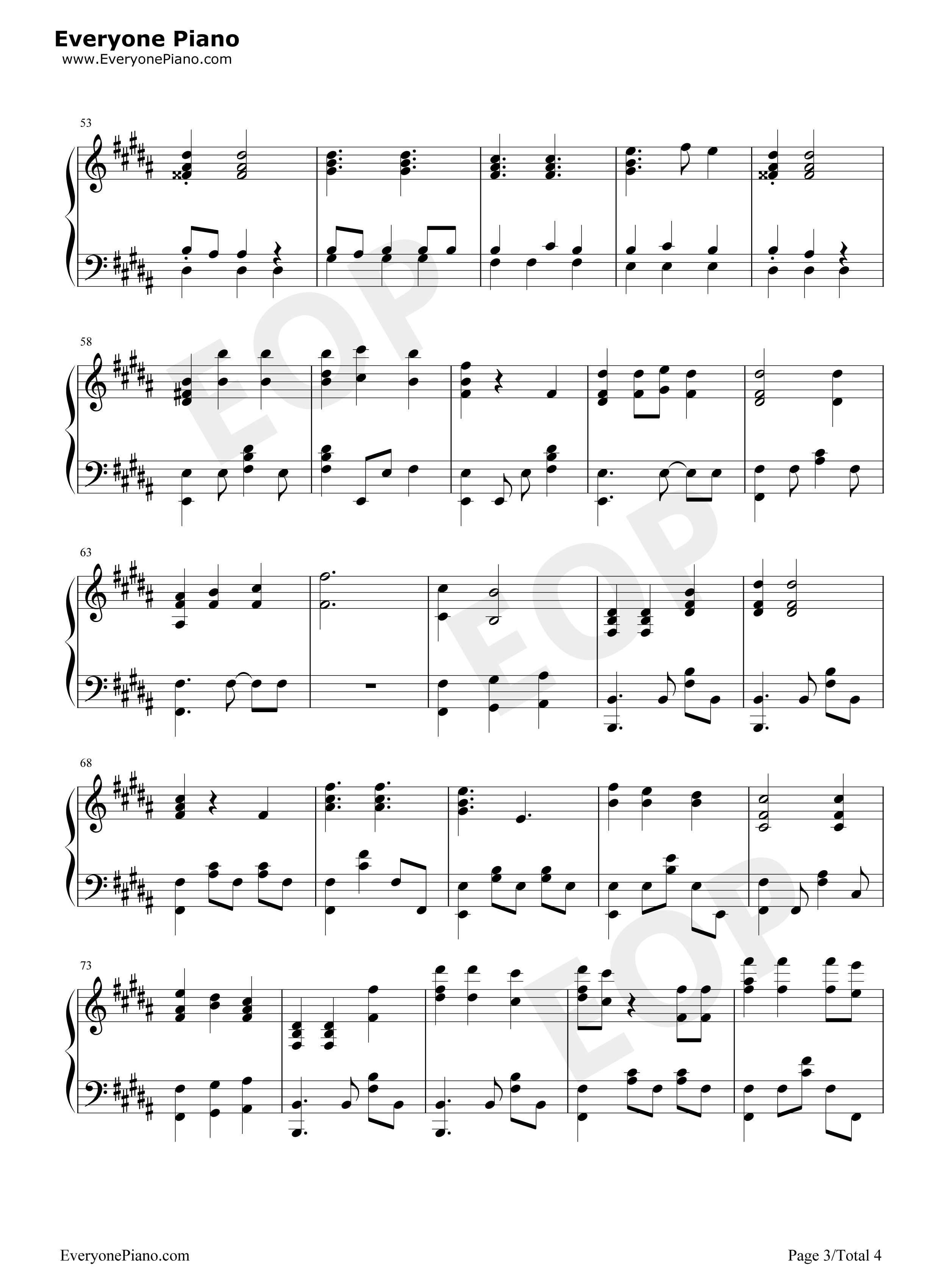 Lucky_Ending钢琴谱_Vickeblanka