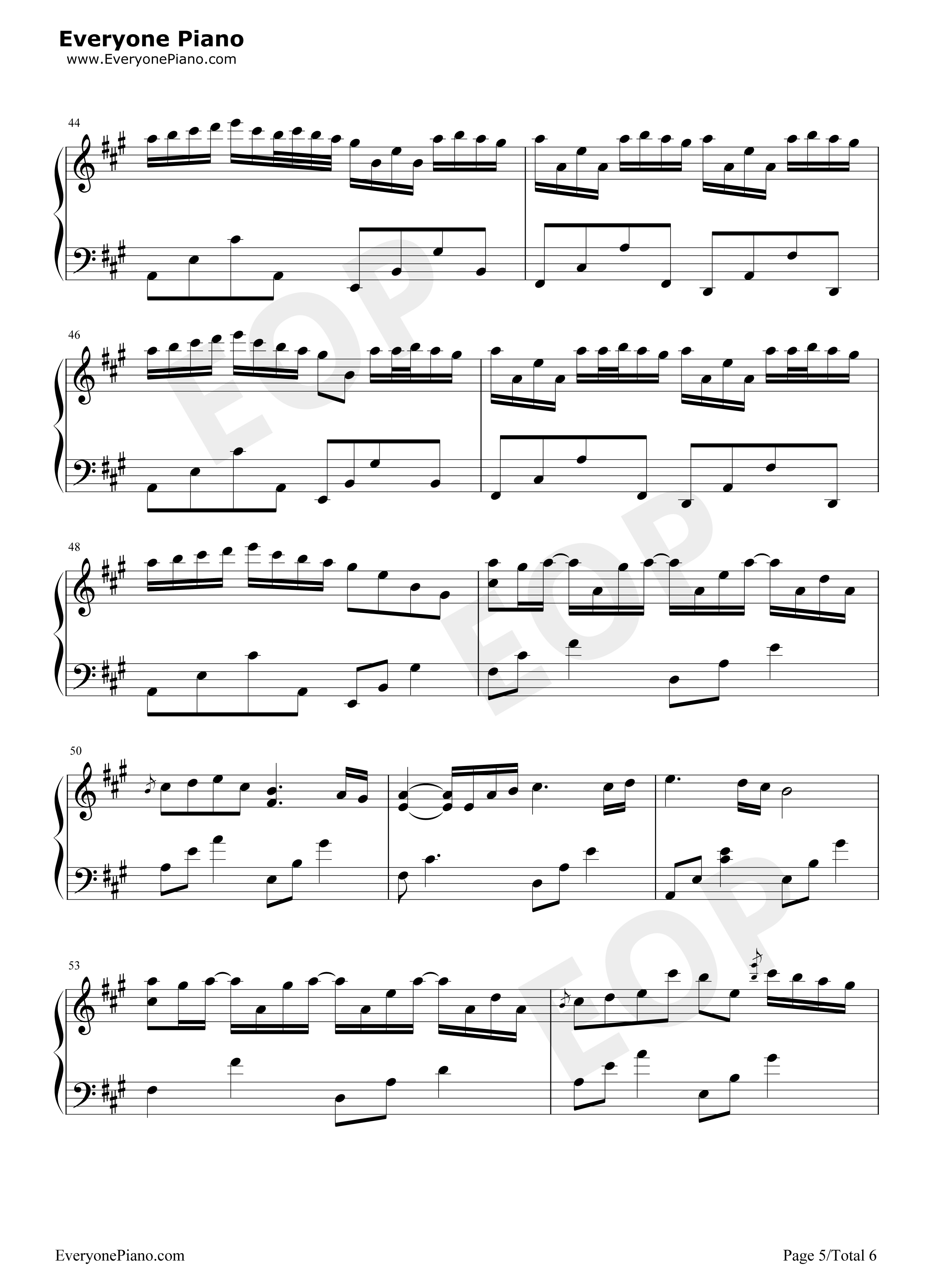 你的心河钢琴谱_李闰珉