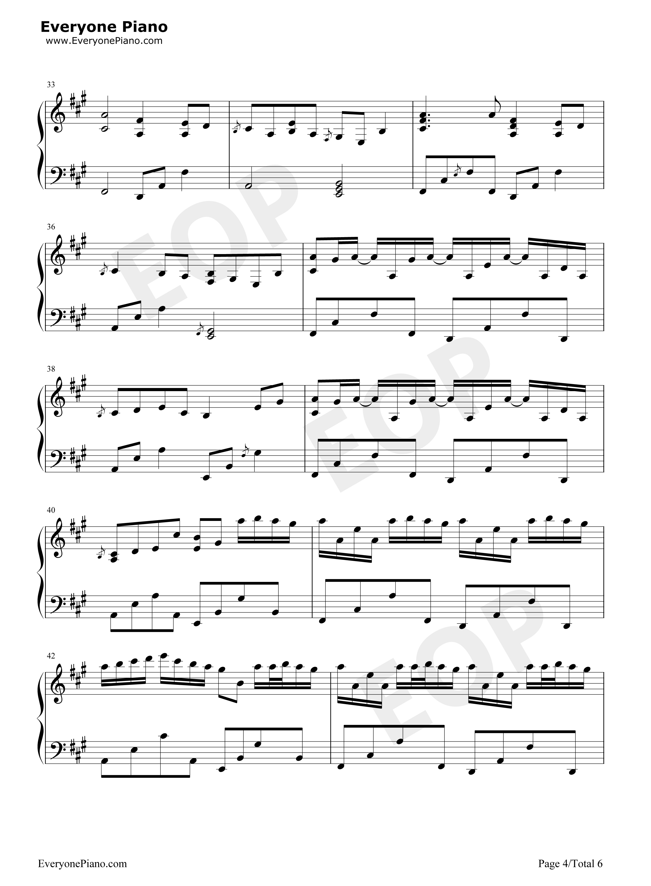 你的心河钢琴谱_李闰珉