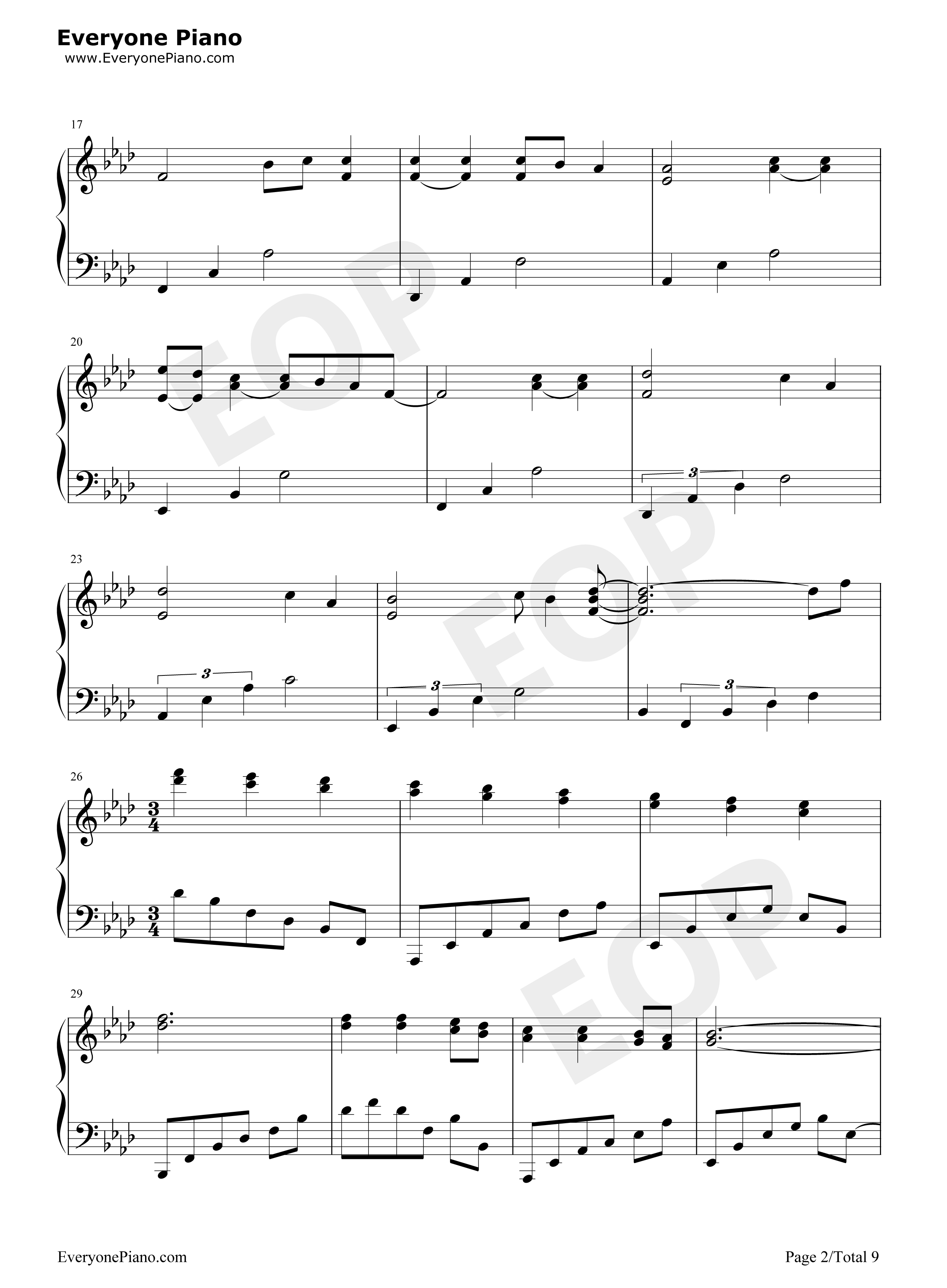 All_of_Me钢琴谱_马克西姆