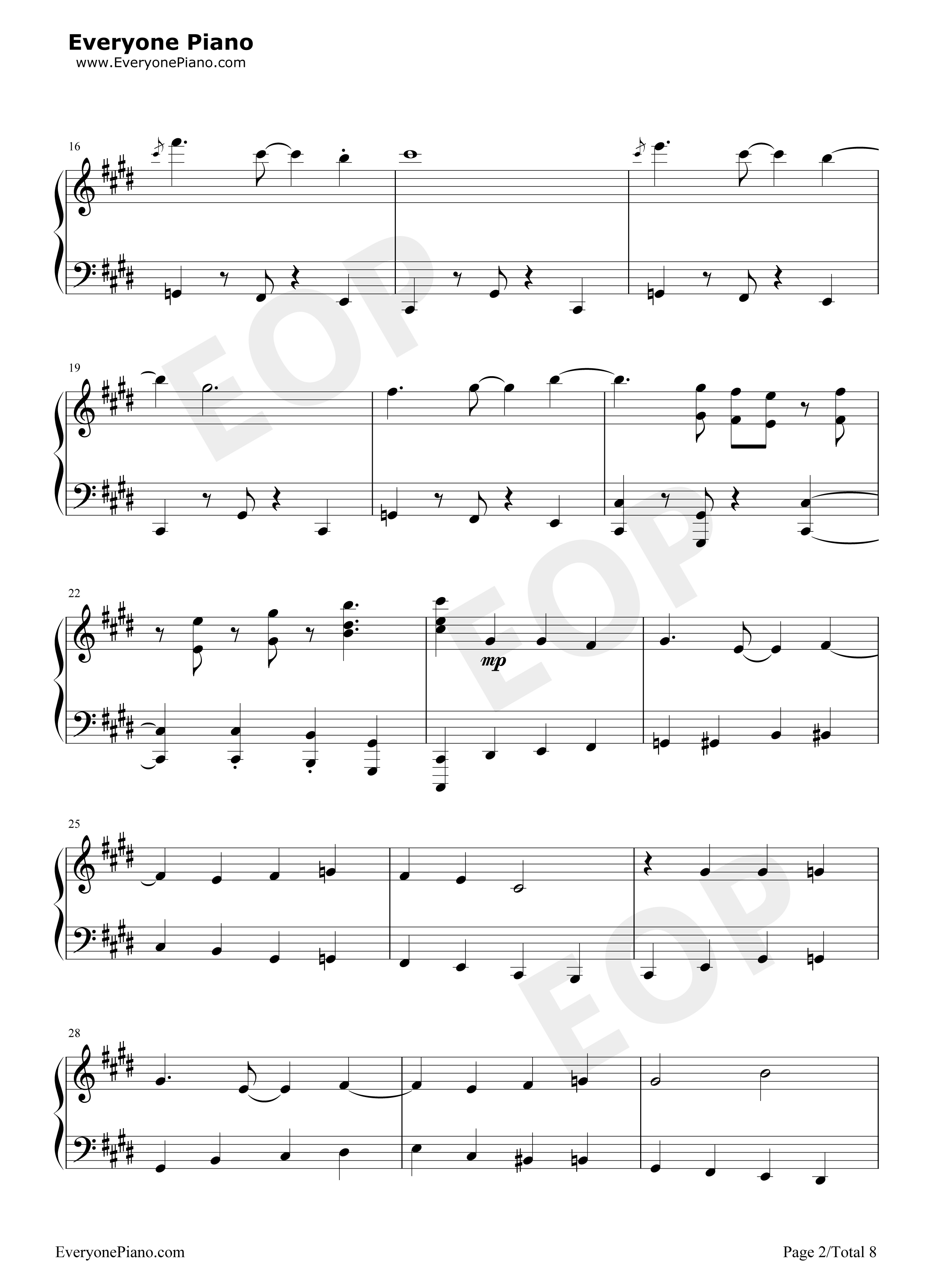 ソラノネ钢琴谱_ZAQ