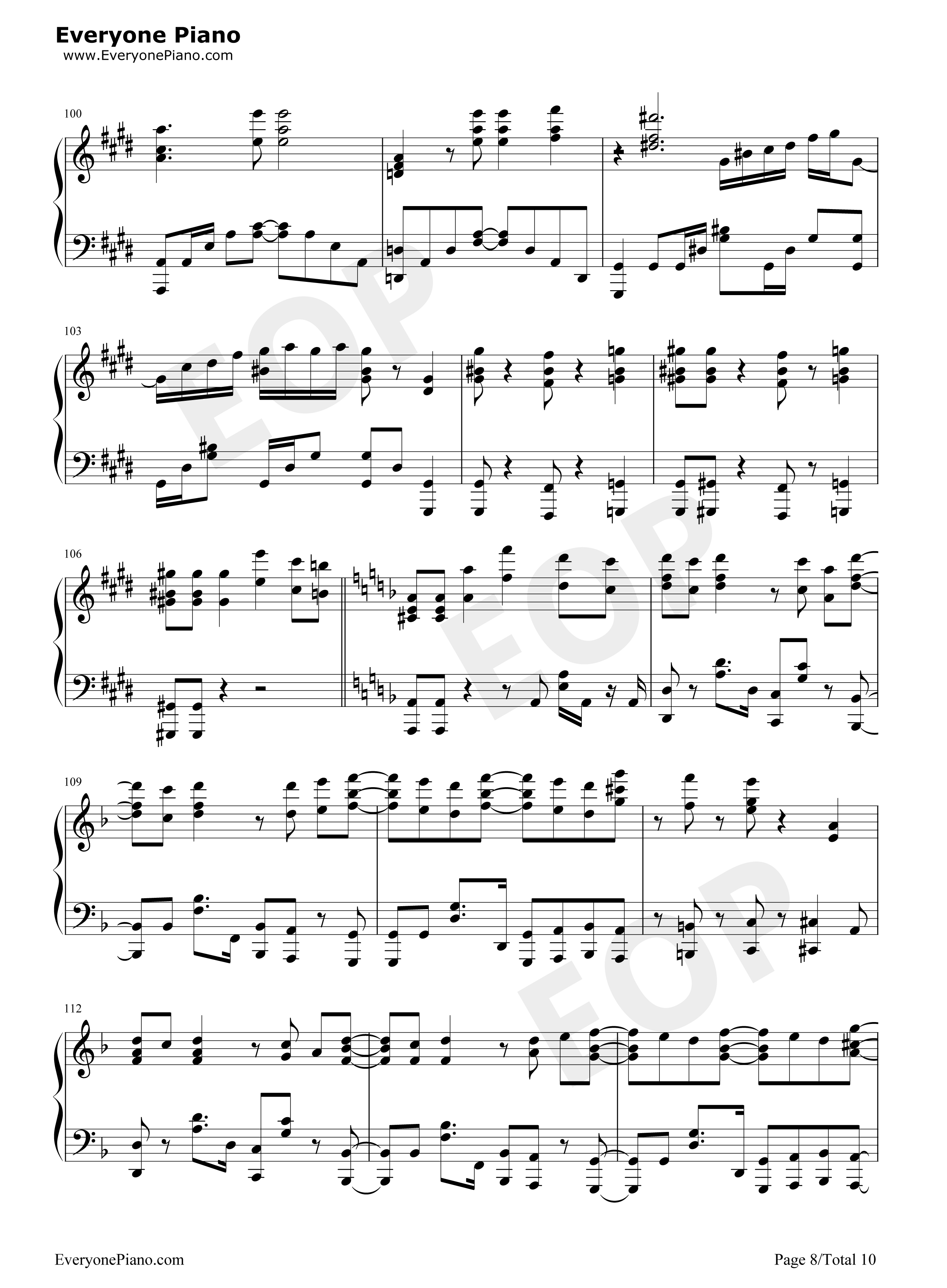 ラブドラマティックfeat伊原六花钢琴谱_铃木雅之