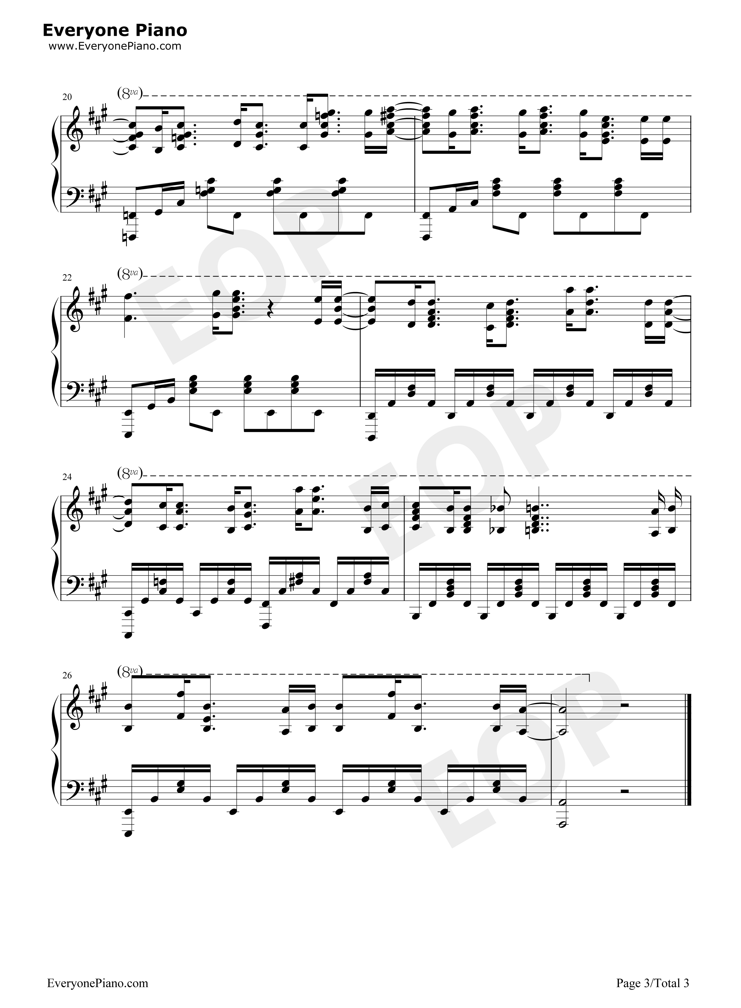 Name_of_Love钢琴谱_Cinema_Staff