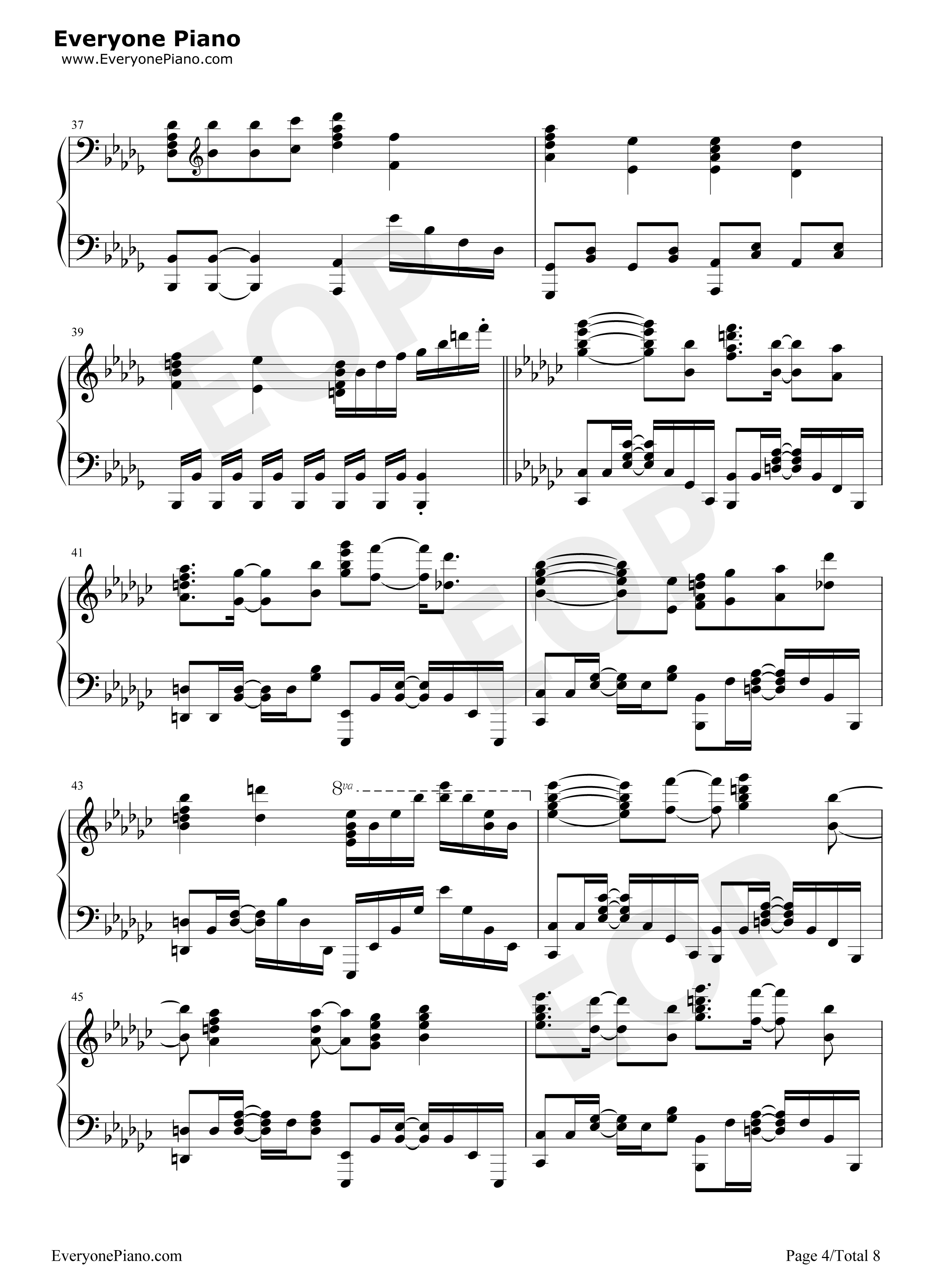 絶体絶命钢琴谱_Cö_shu_Nie