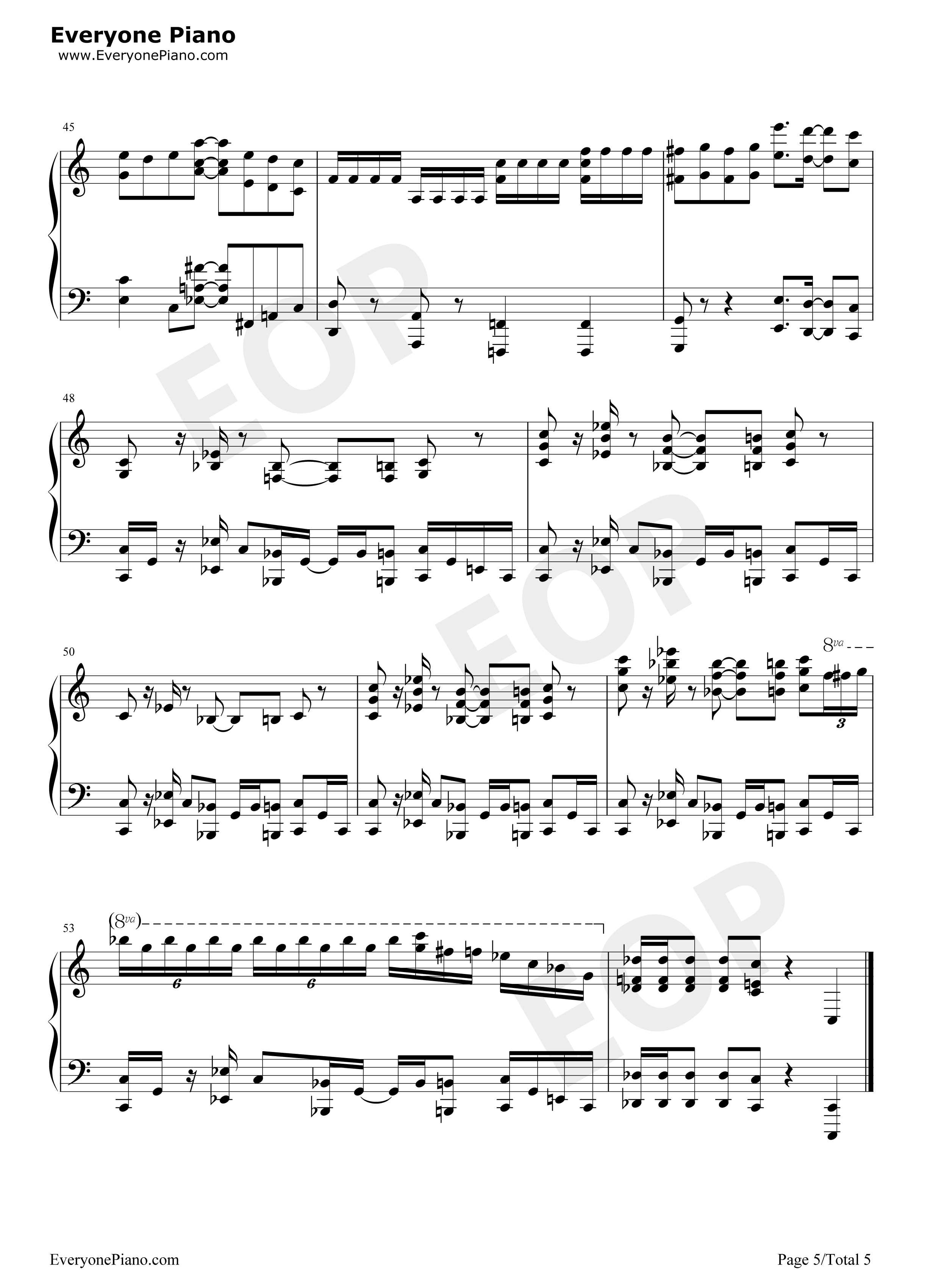 異世界かるてっと钢琴谱_日野聪_福岛润_小林裕介_悠木碧