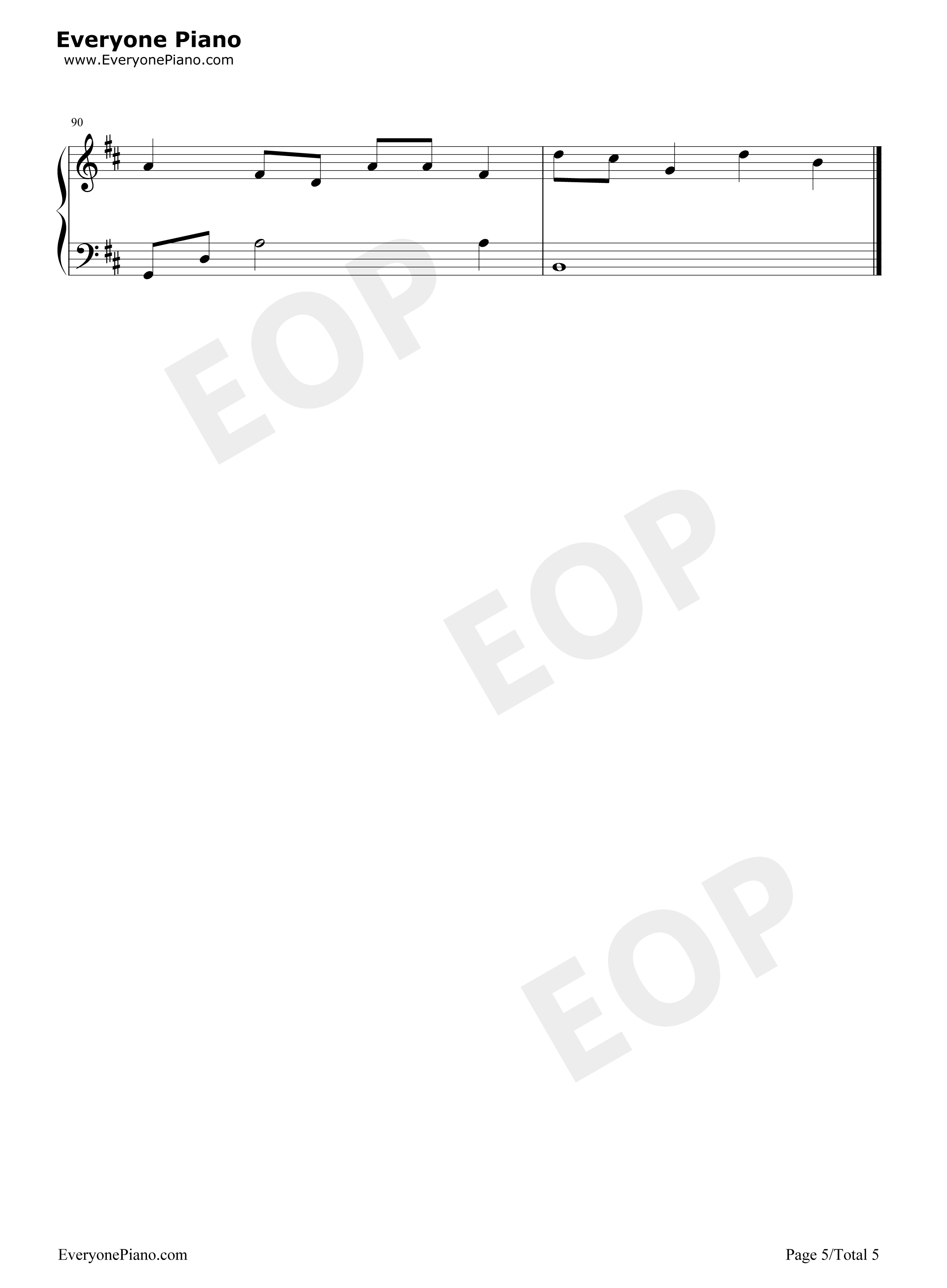 Calma钢琴谱_Pedro_Capo