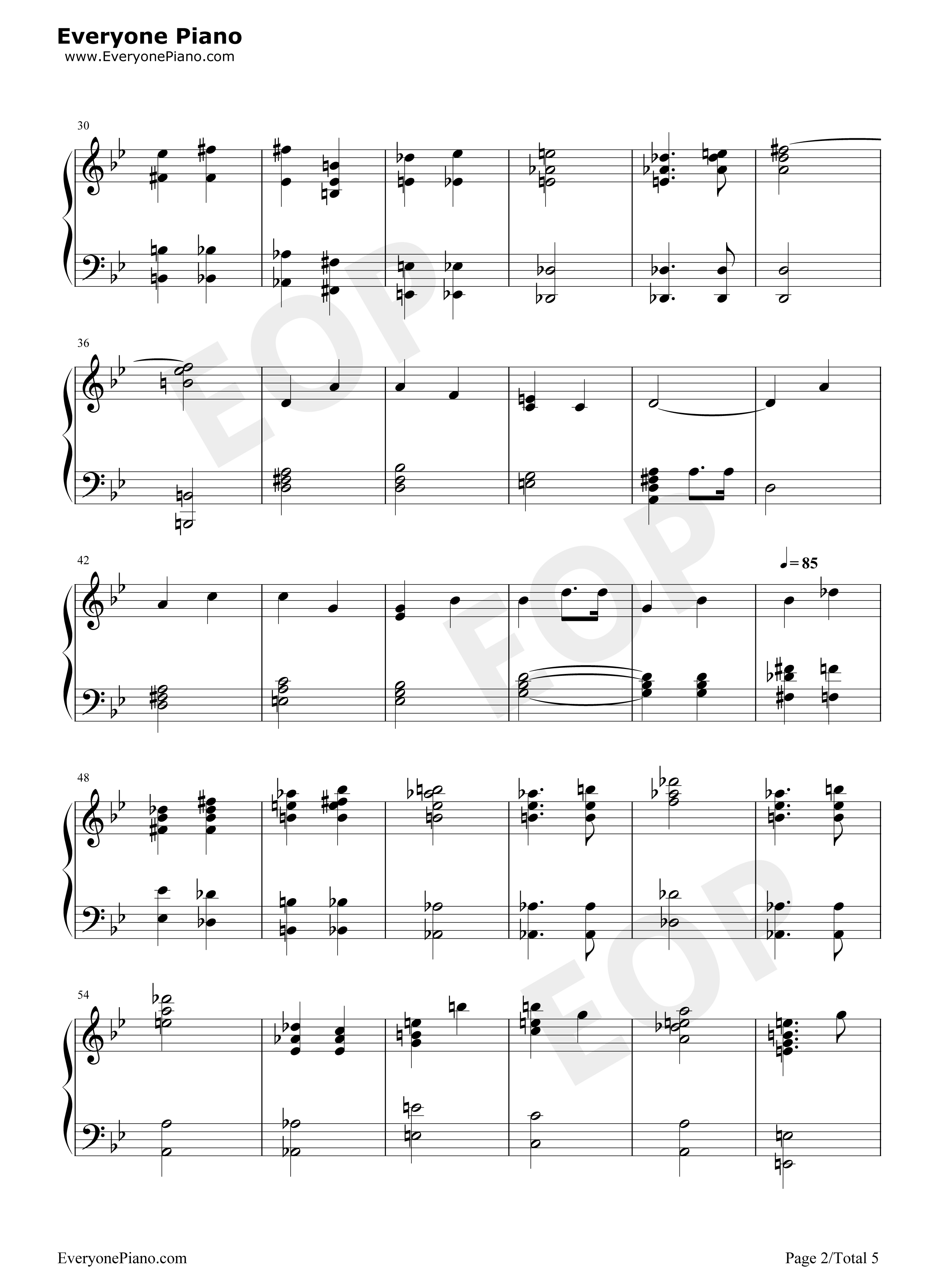 Portals钢琴谱_Alan_Silvestri