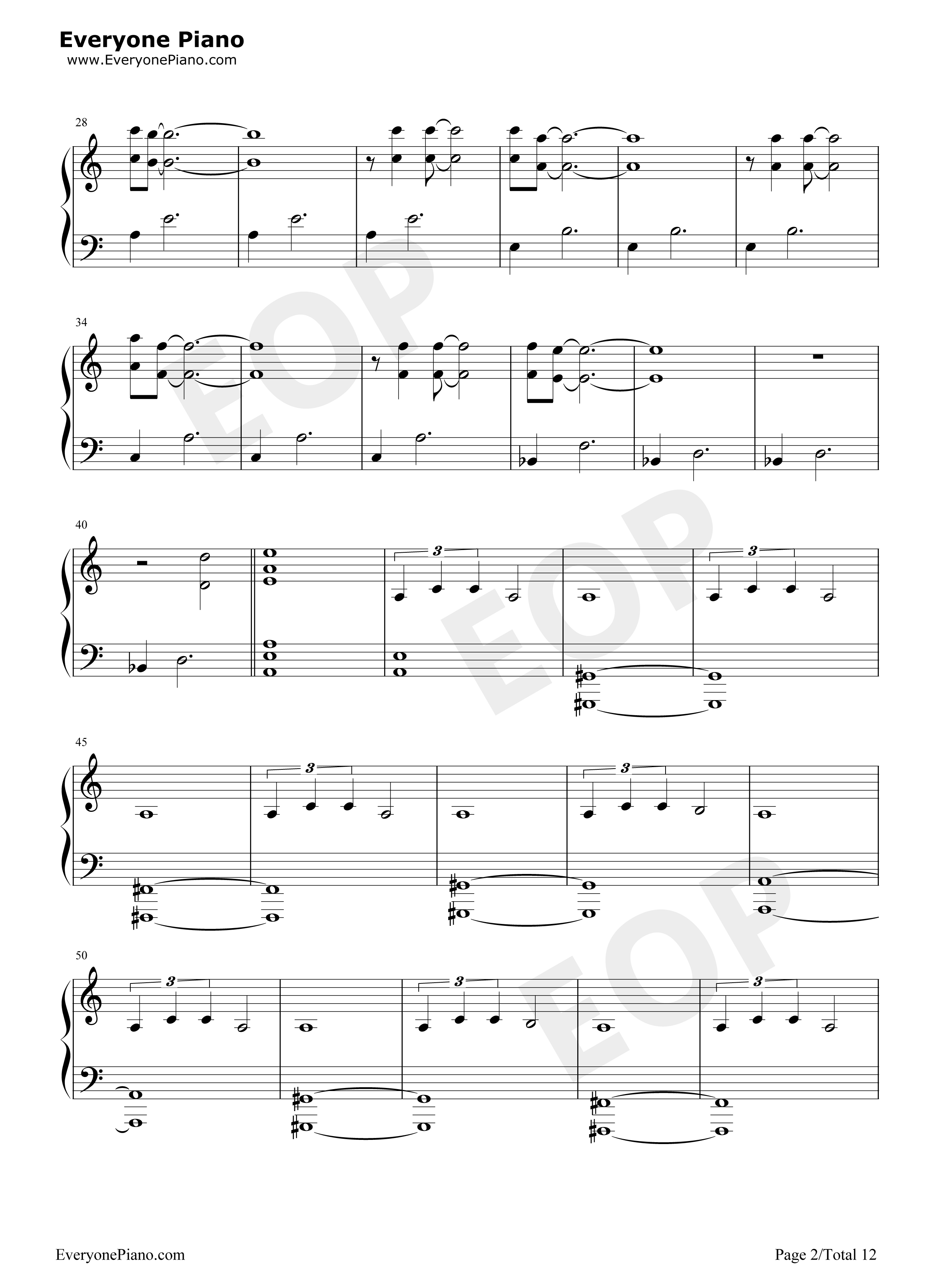 The_Night_King钢琴谱_Ramin_Djawadi