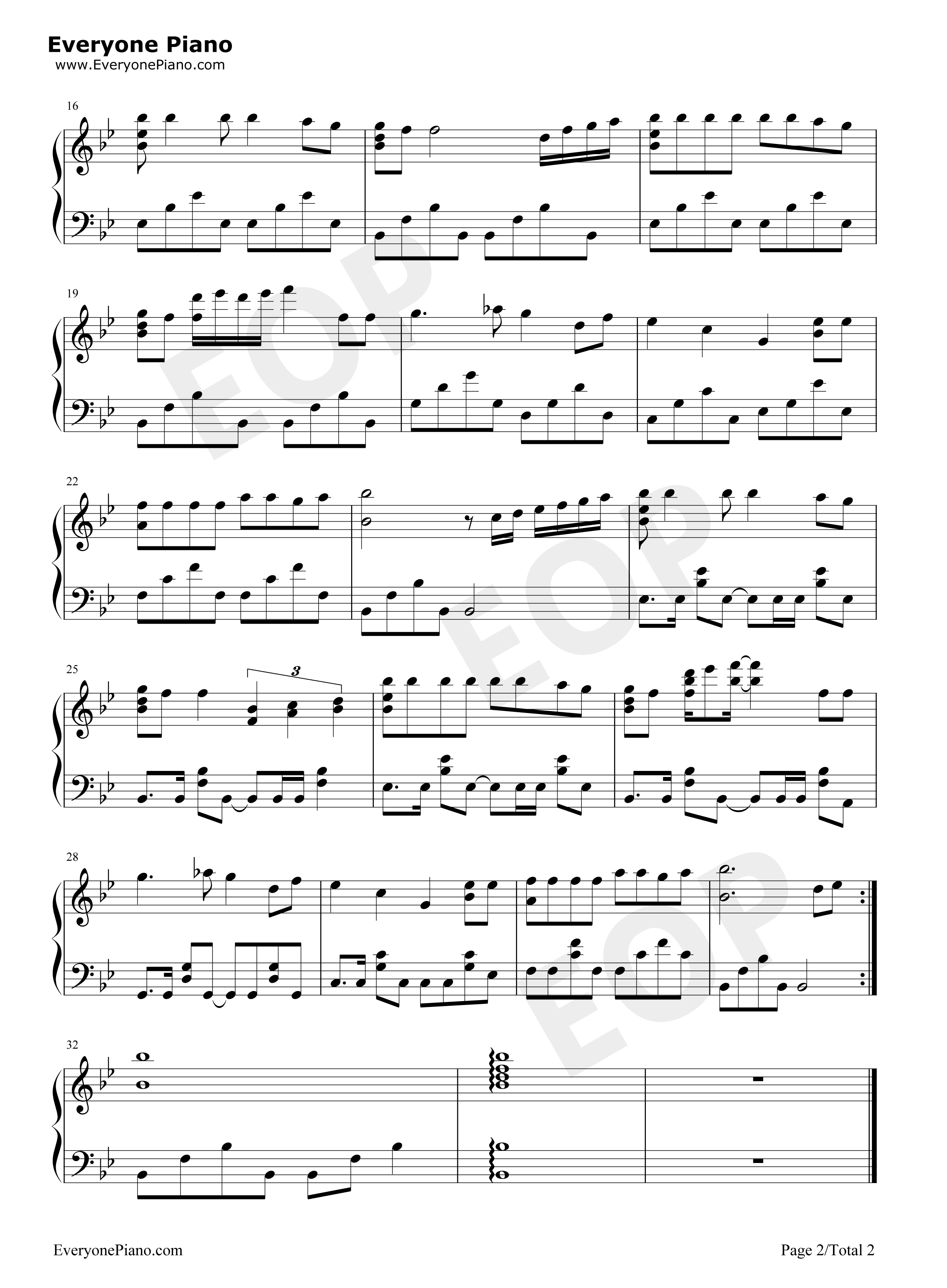 咪咪流浪记钢琴谱_沢田亜矢子