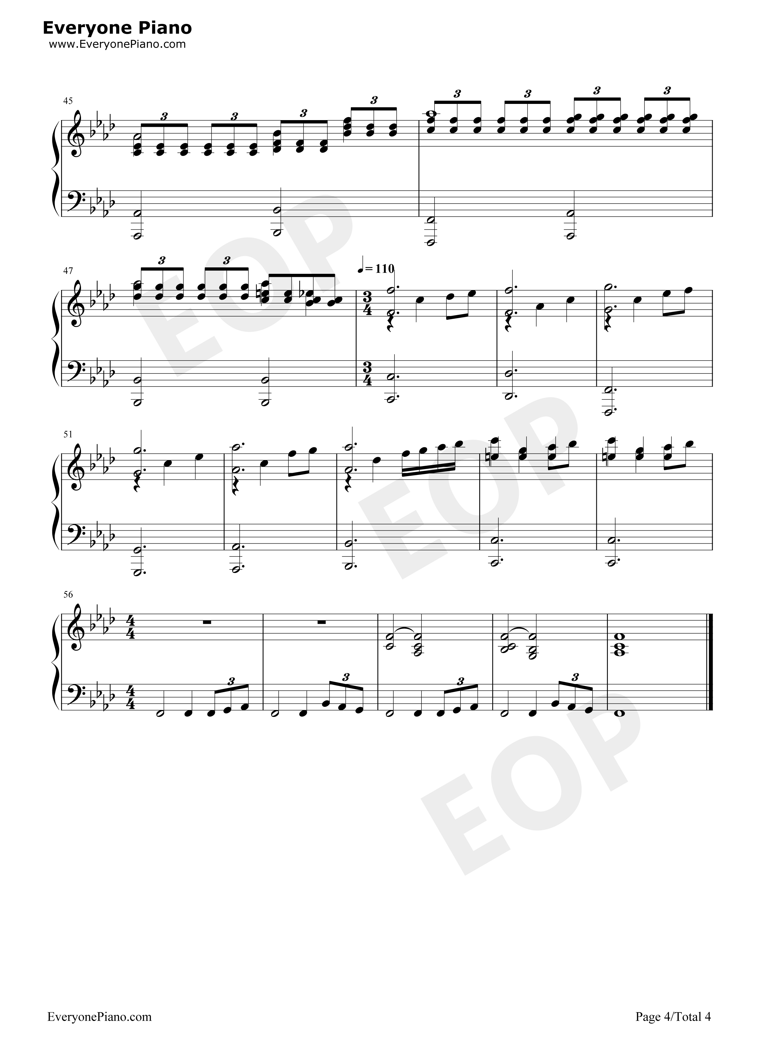 权力的游戏第八季钢琴谱_Ramin_Djawadi