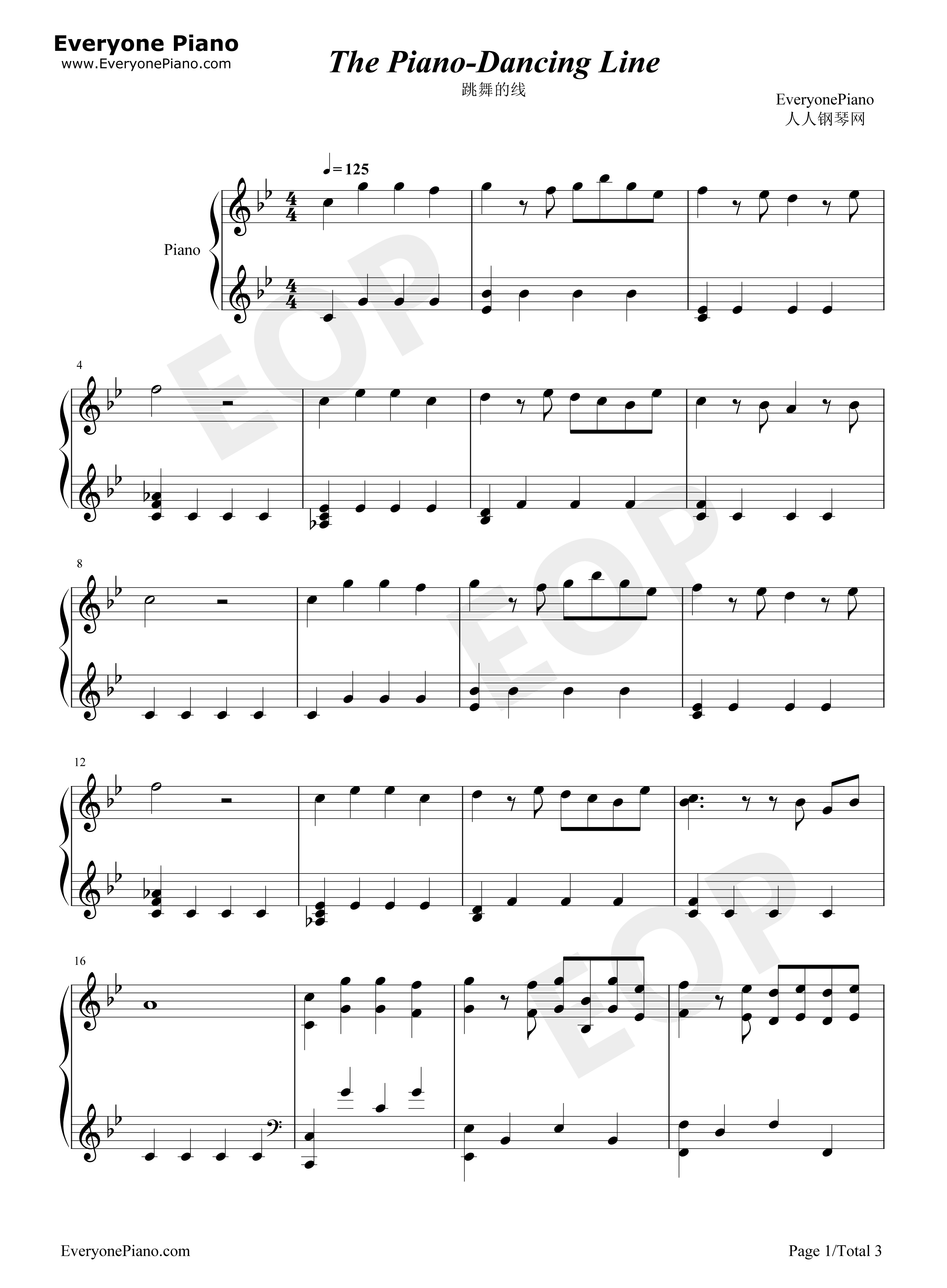 The_Piano钢琴谱_猎豹移动公司