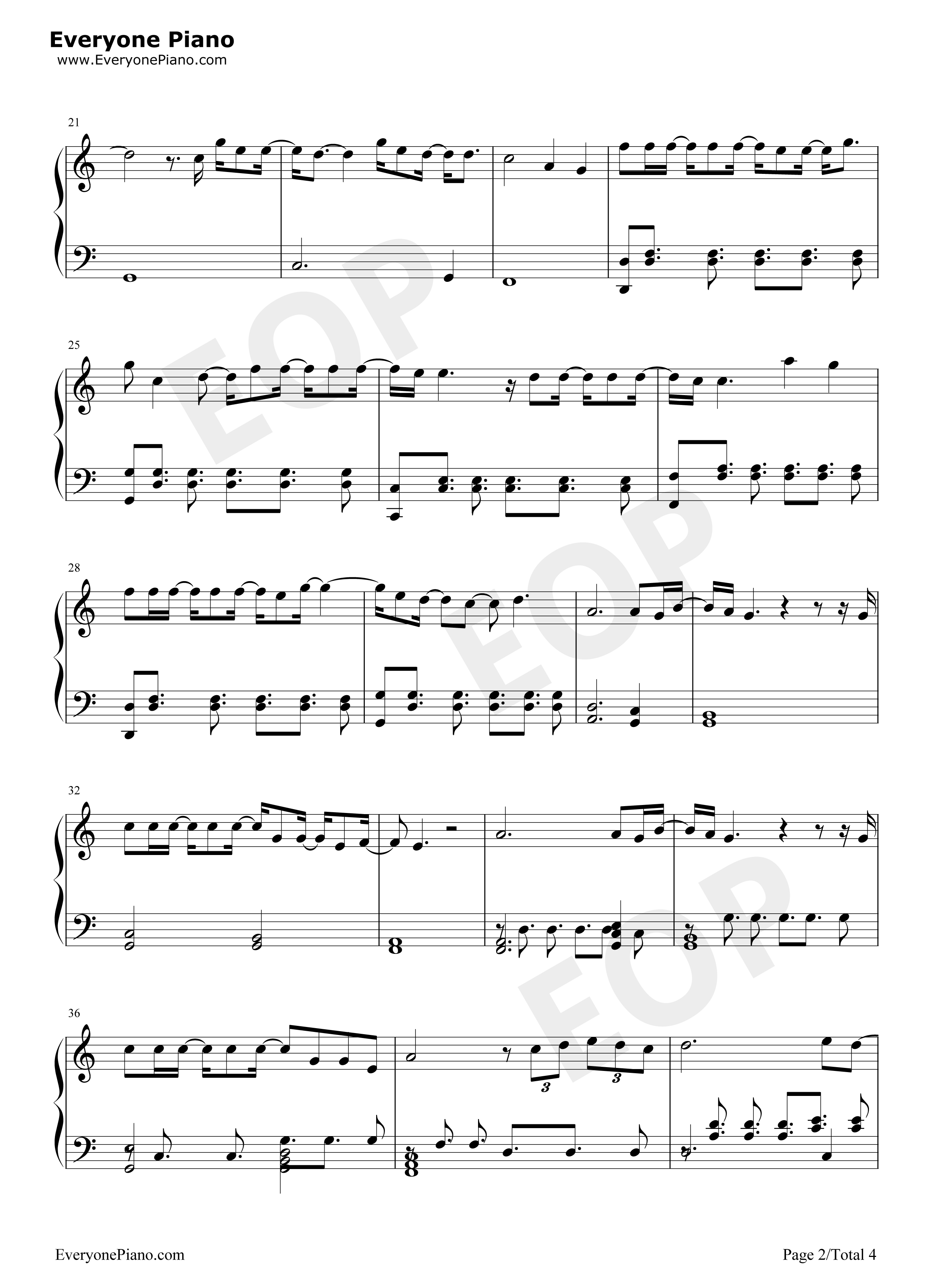 Too_Late_for_Love钢琴谱_John_Lundvik