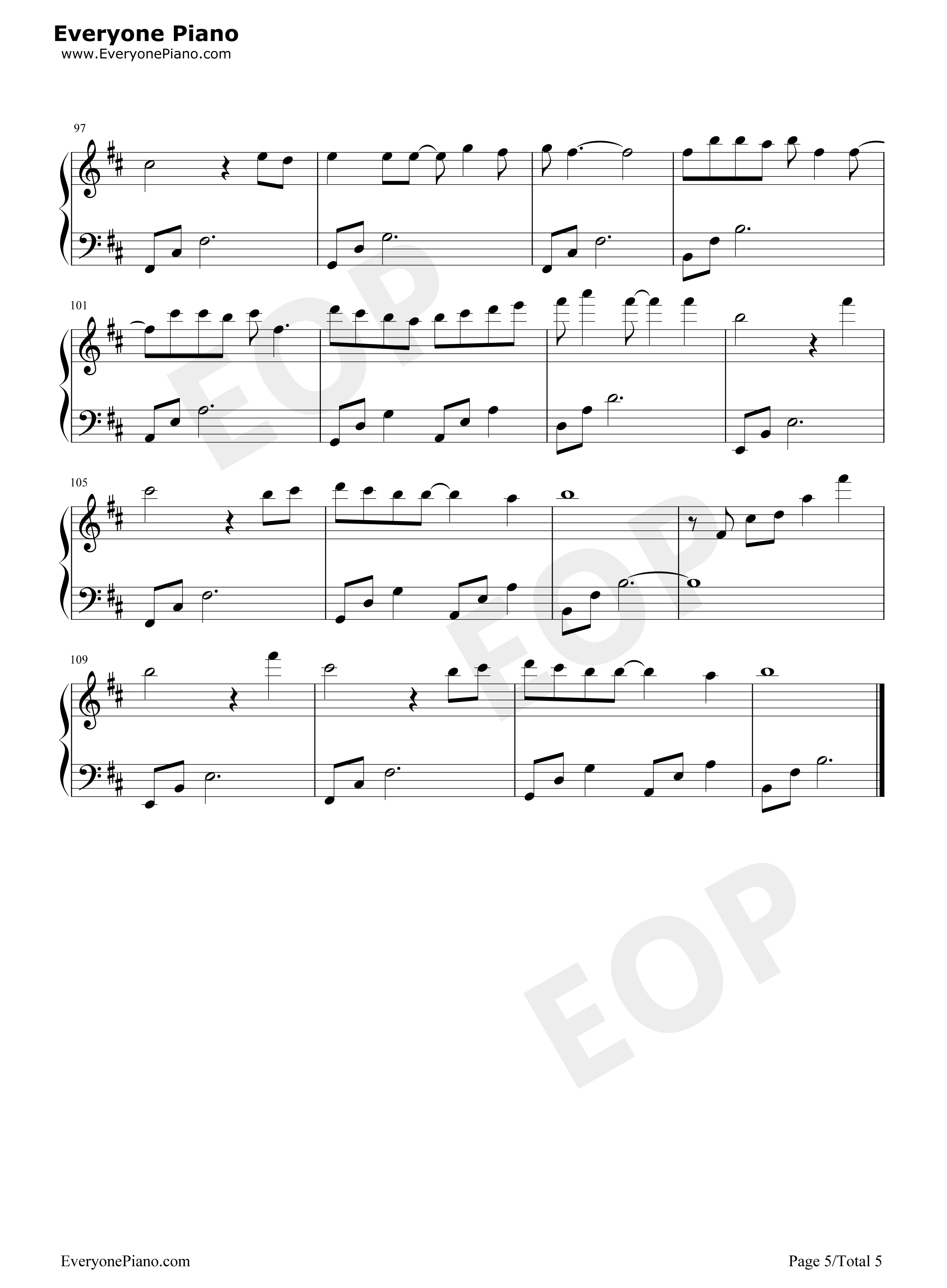 知否知否钢琴谱_胡夏_郁可唯