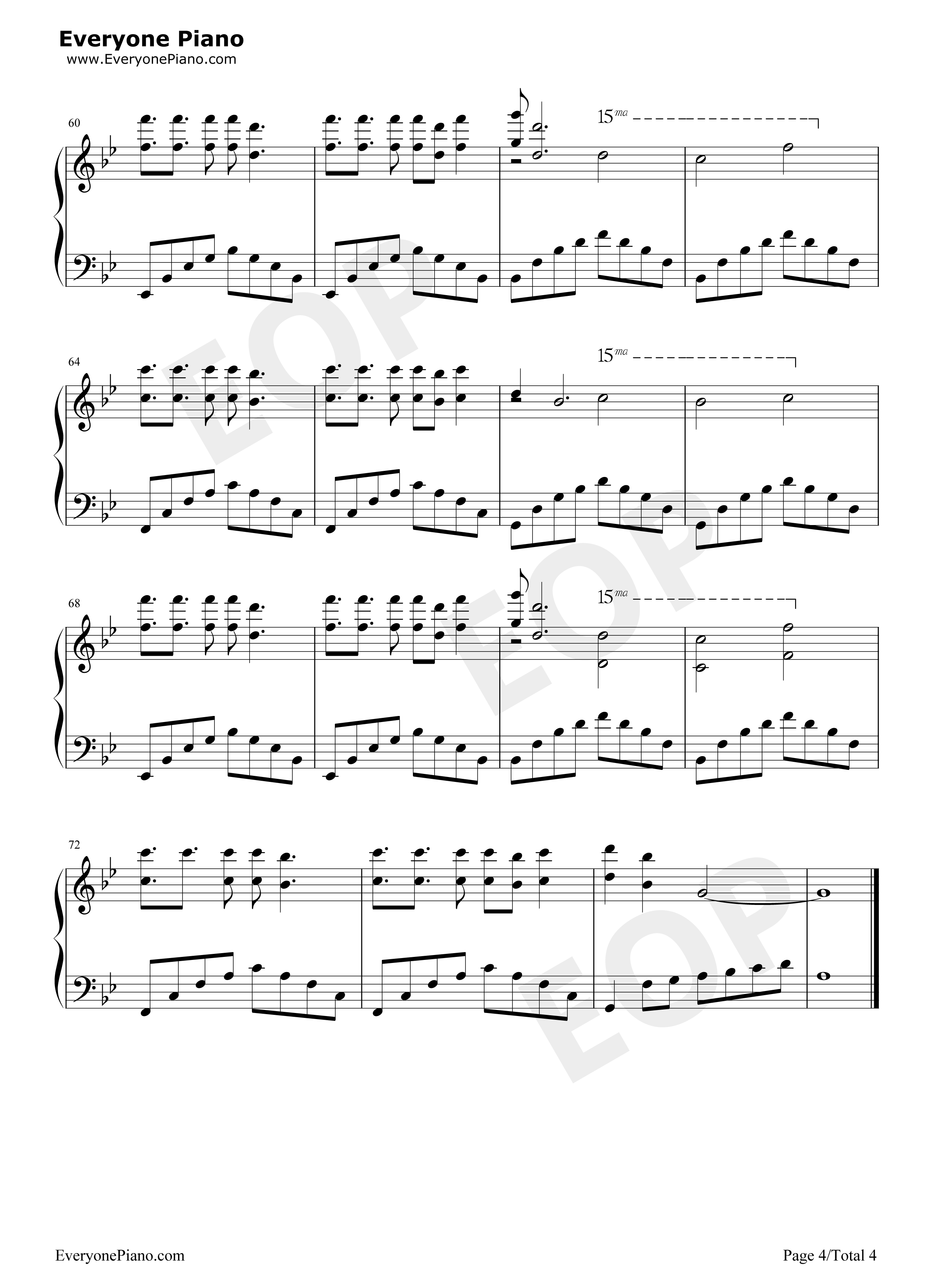 Wake_Up钢琴谱_Eliot_Vassamillet