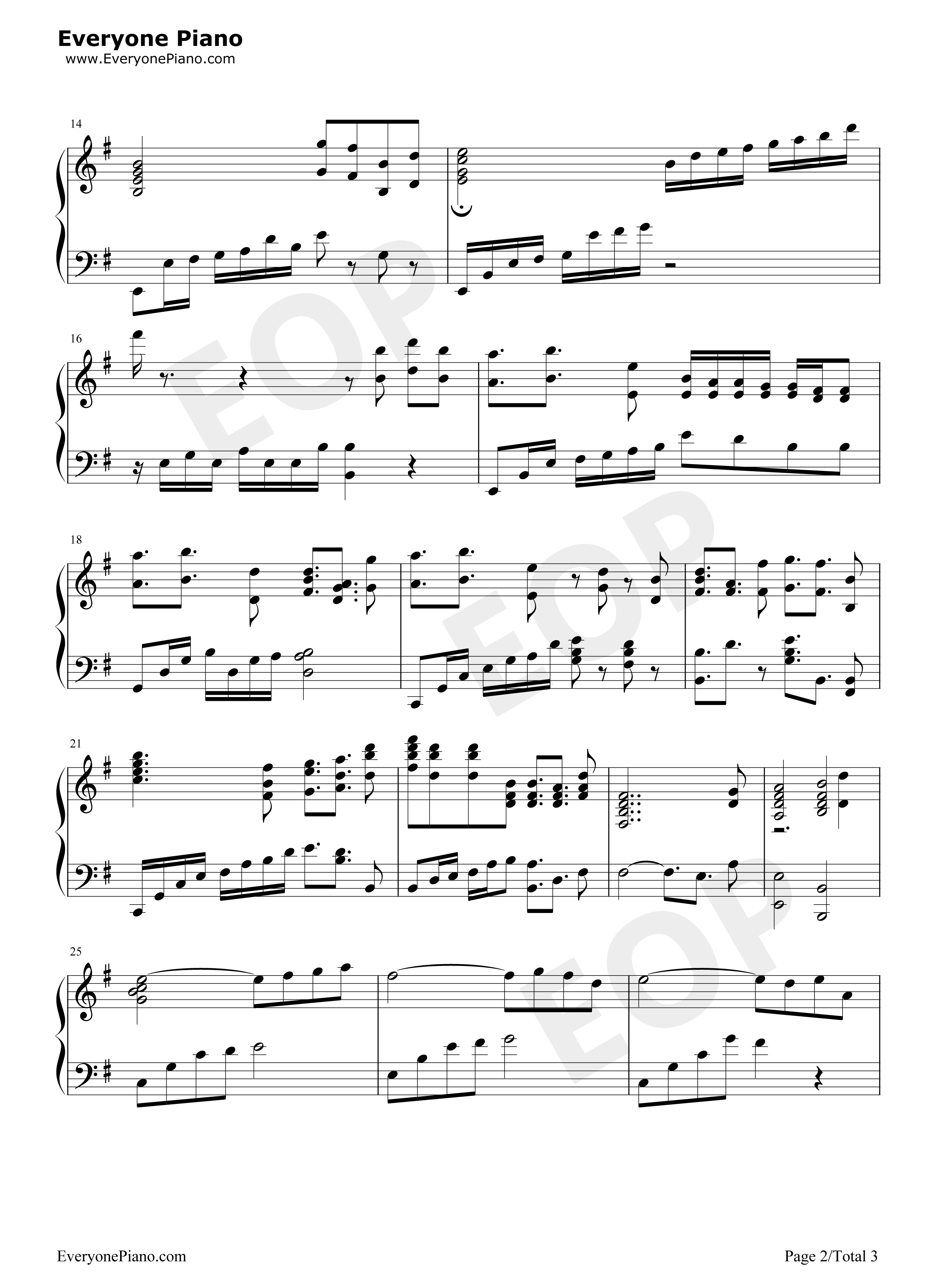 Rainy_Memory钢琴谱_Rabpit