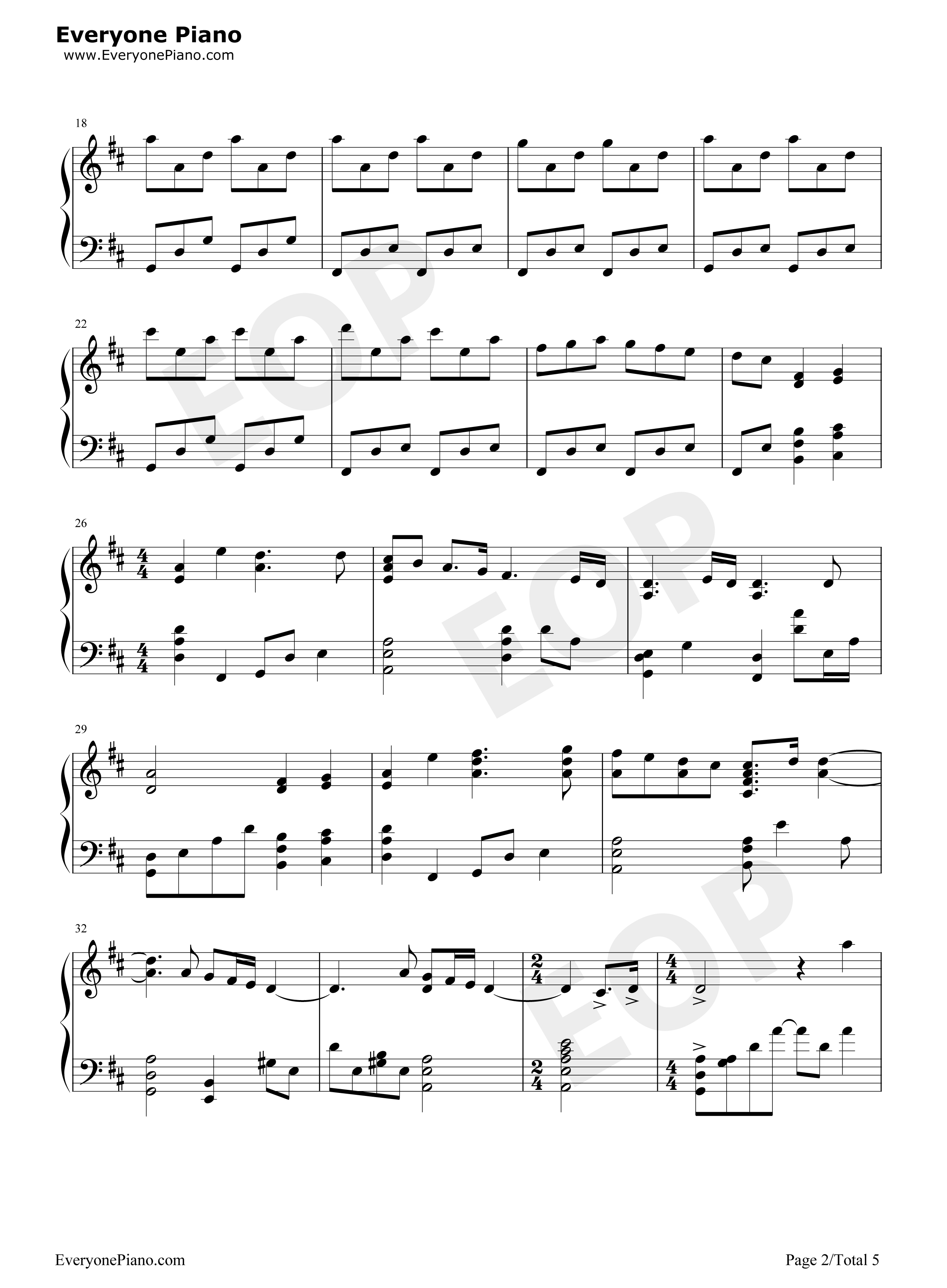 ウィアートル钢琴谱_Rionos