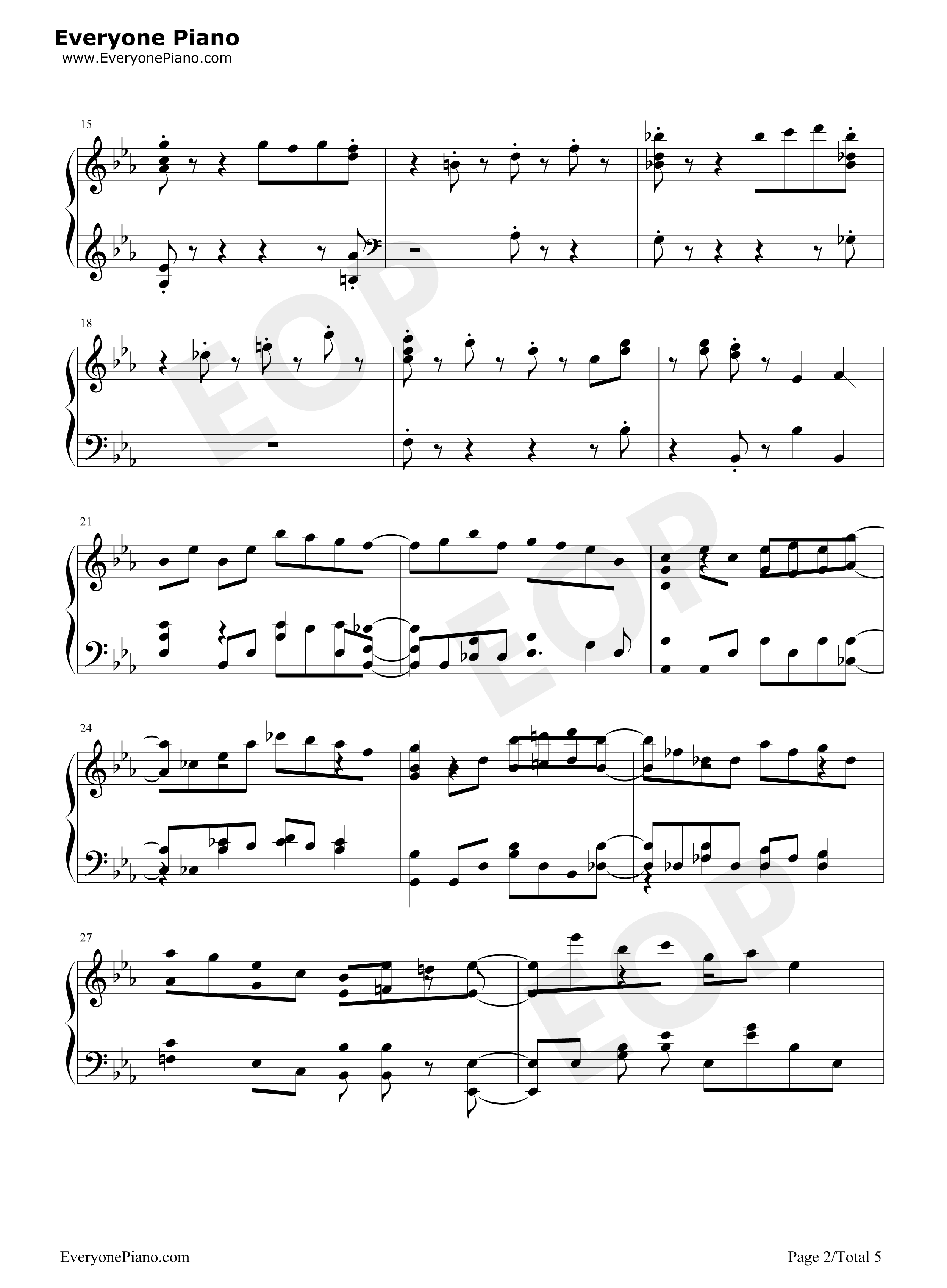 ボン♡キュッ♡ボンは彼のモノ♡钢琴谱_上坂堇