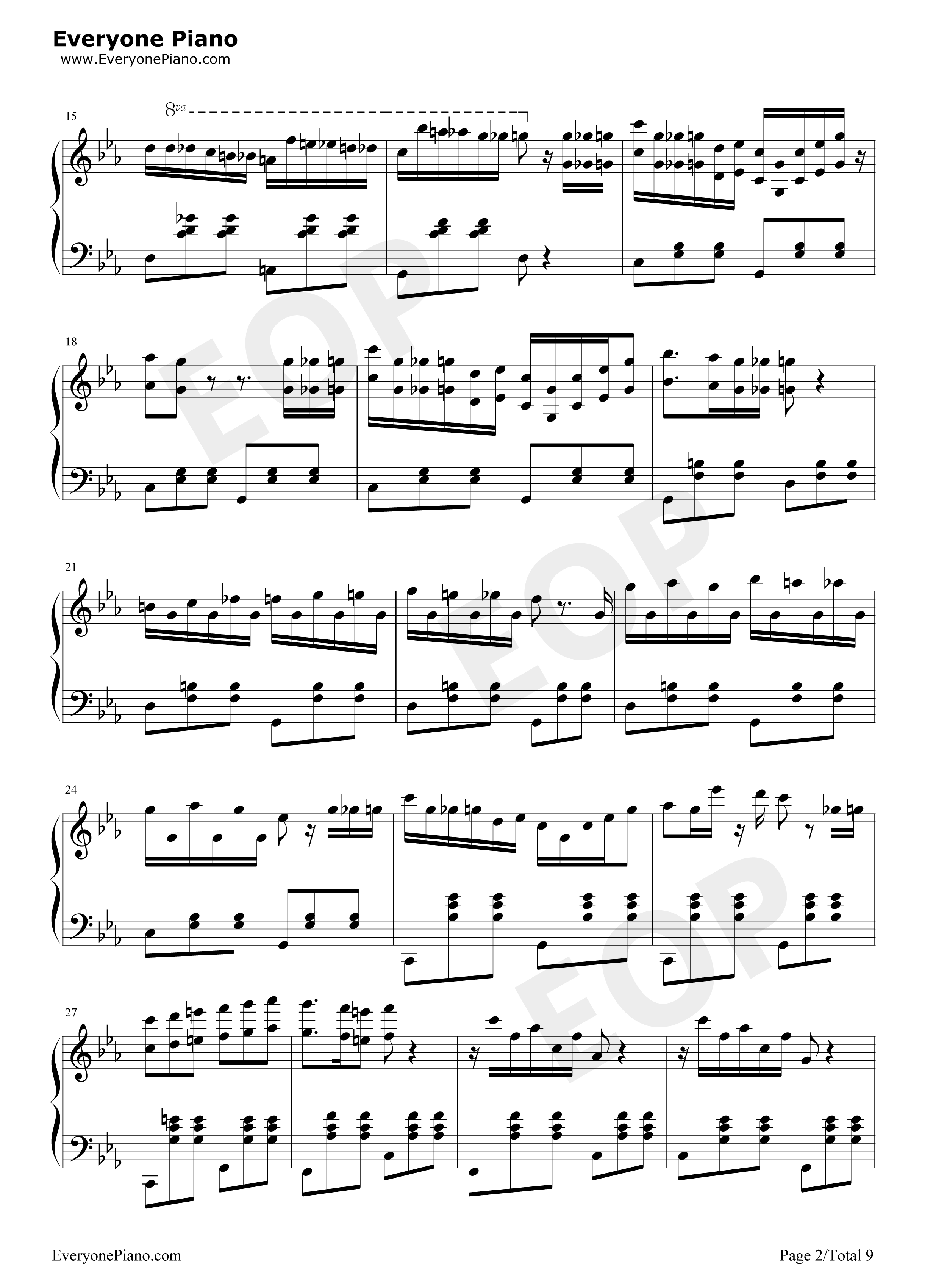 Dernier_Vol钢琴谱_Raphaël_Beau