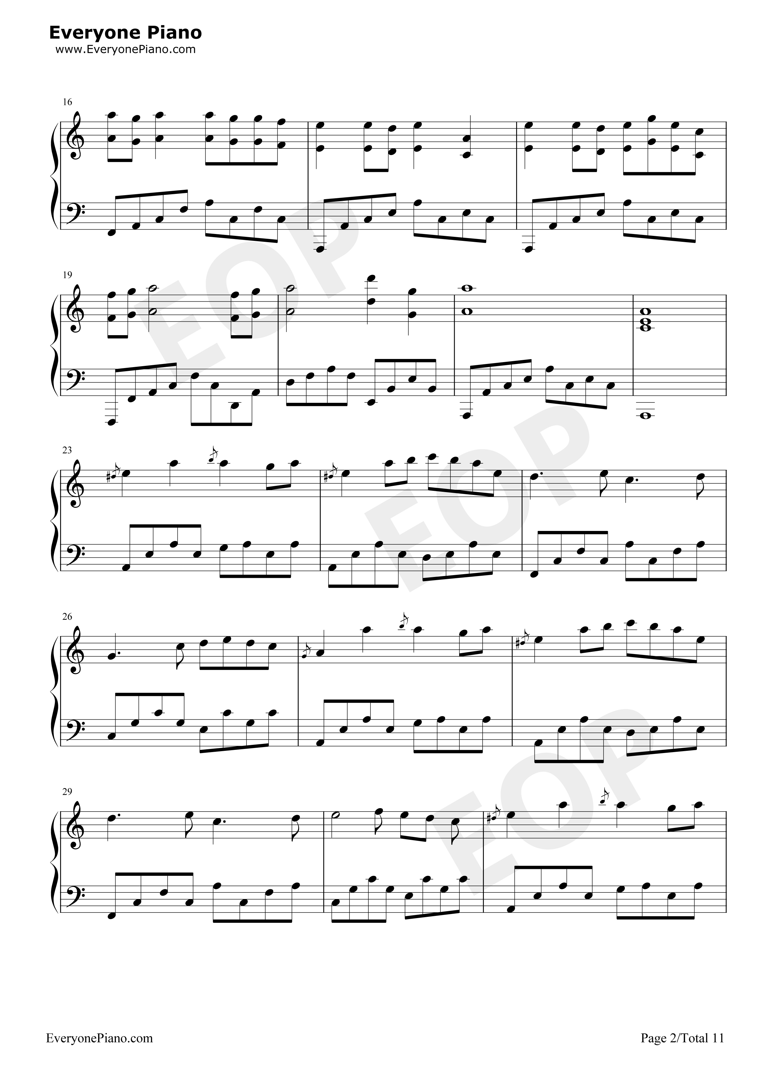 Last_of_the_Wilds钢琴谱_Nightwish