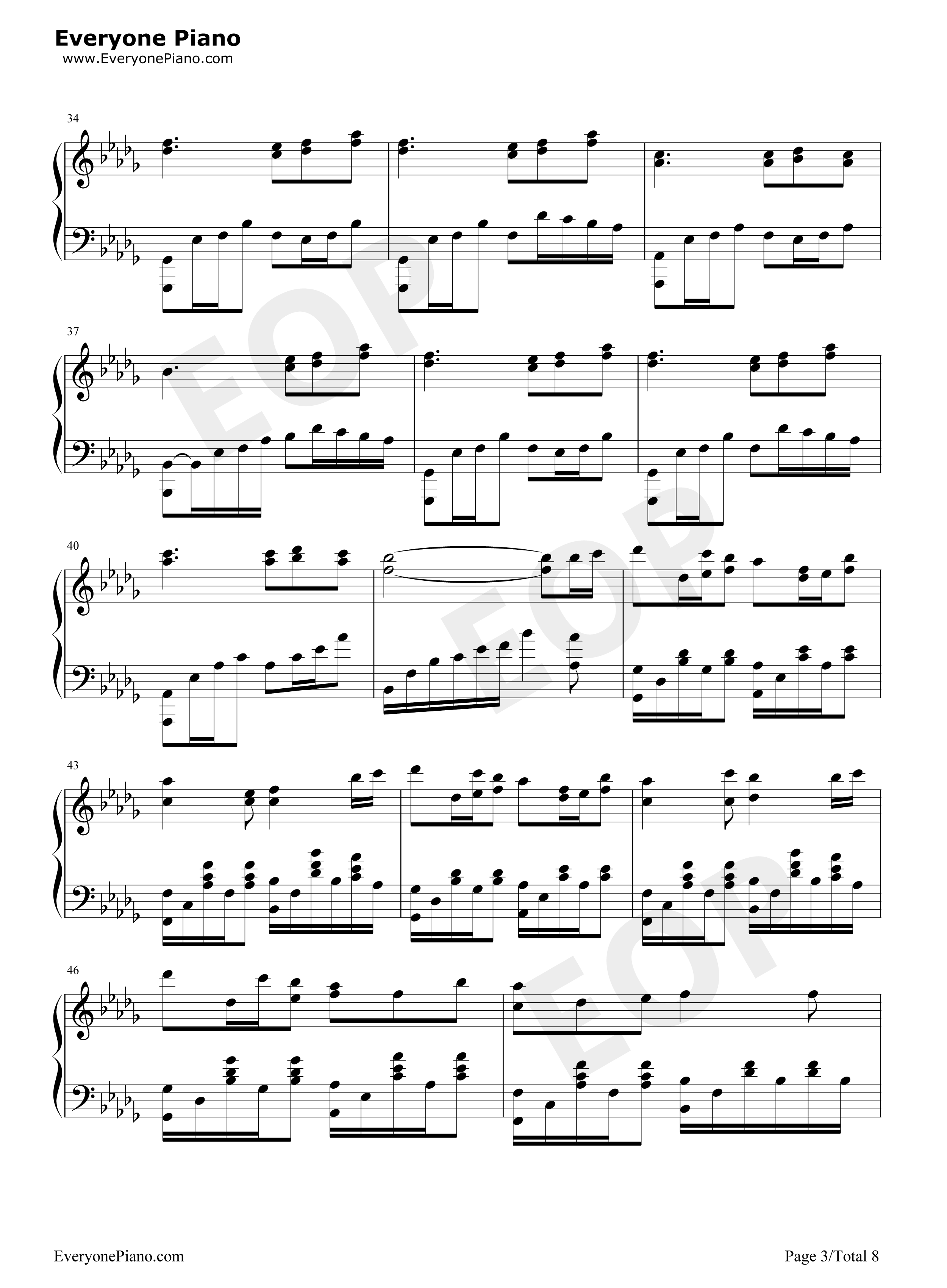 锦鲤抄钢琴谱_银临_云の泣