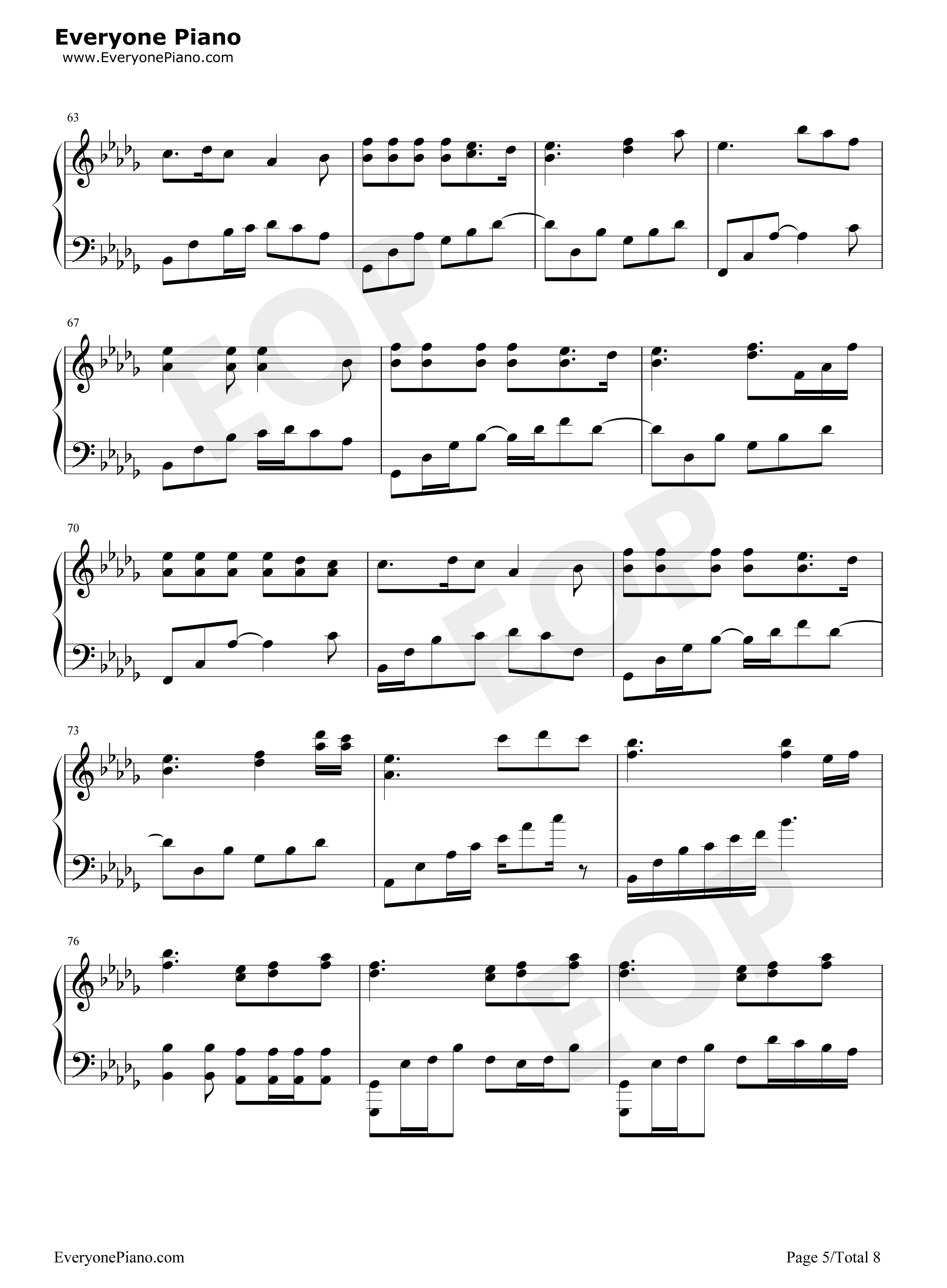 锦鲤抄钢琴谱_银临_云の泣