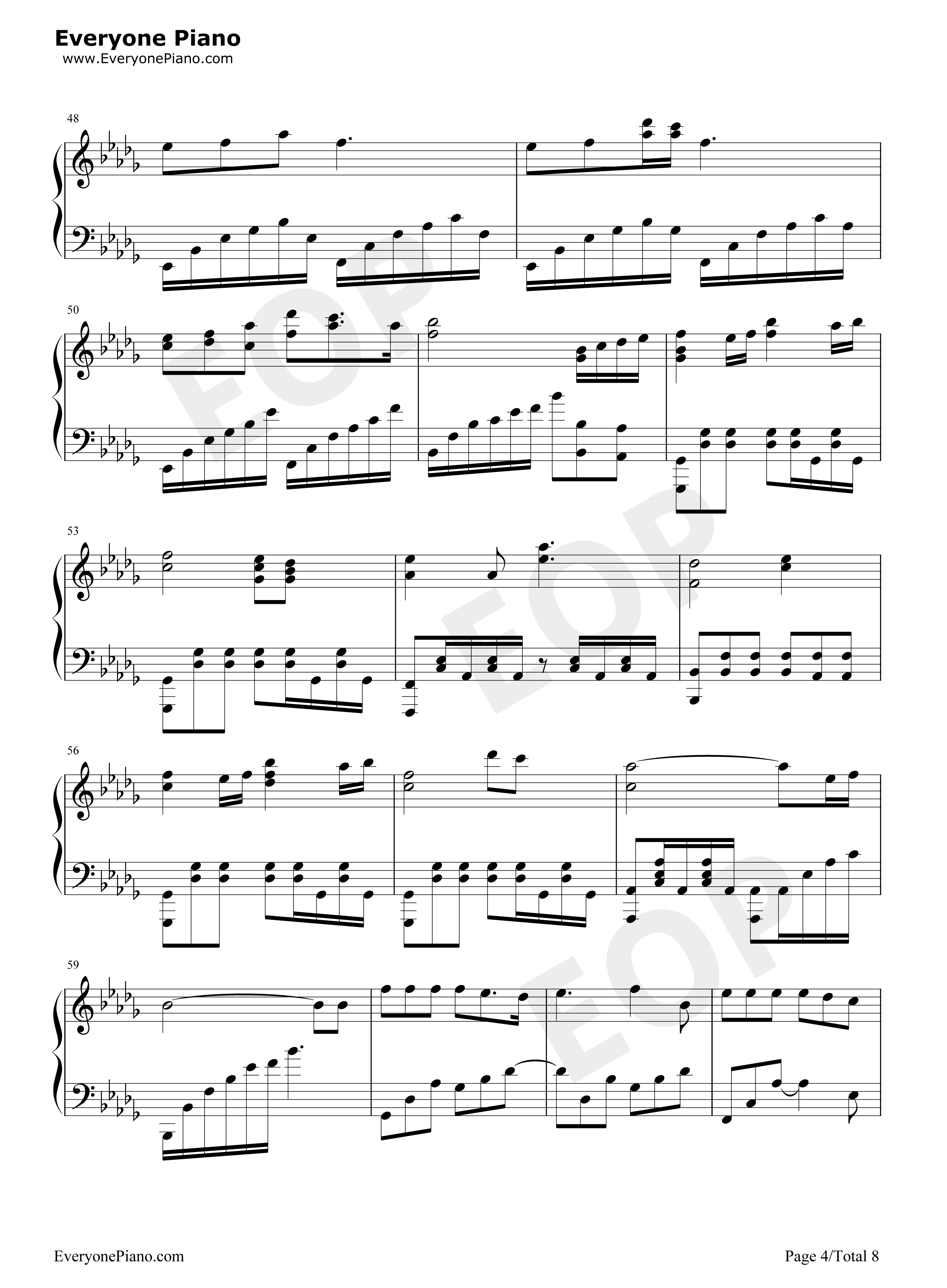 锦鲤抄钢琴谱_银临_云の泣