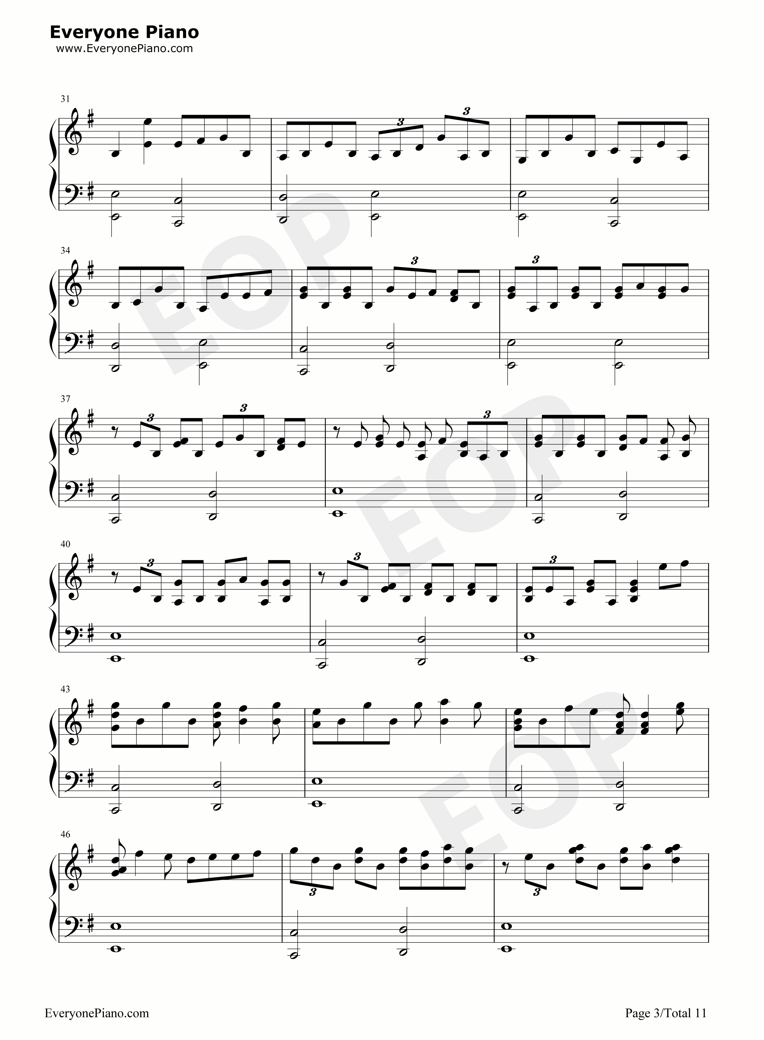 KEYS钢琴谱_ZYTOKINE