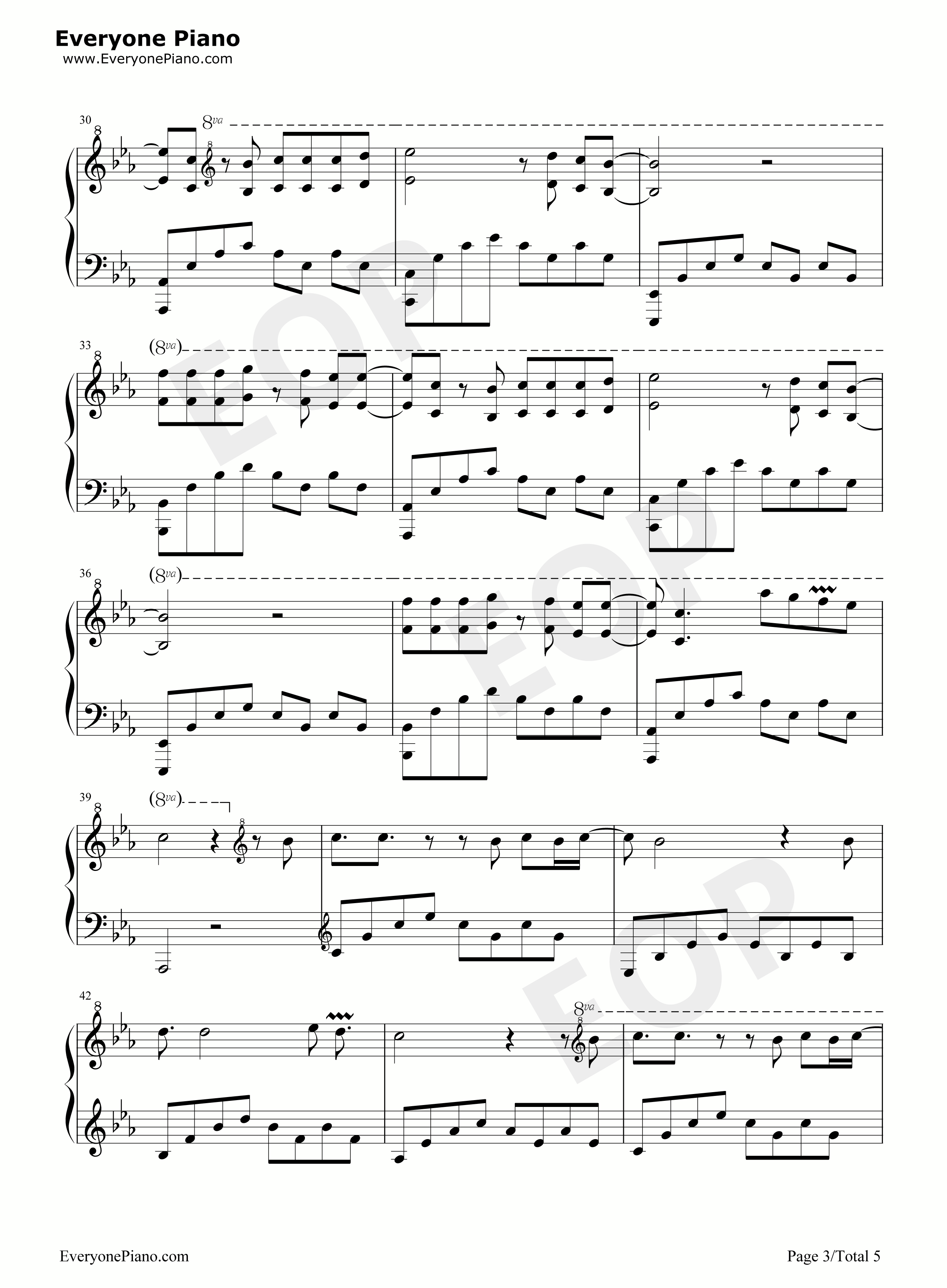 La_Venda钢琴谱_Miki