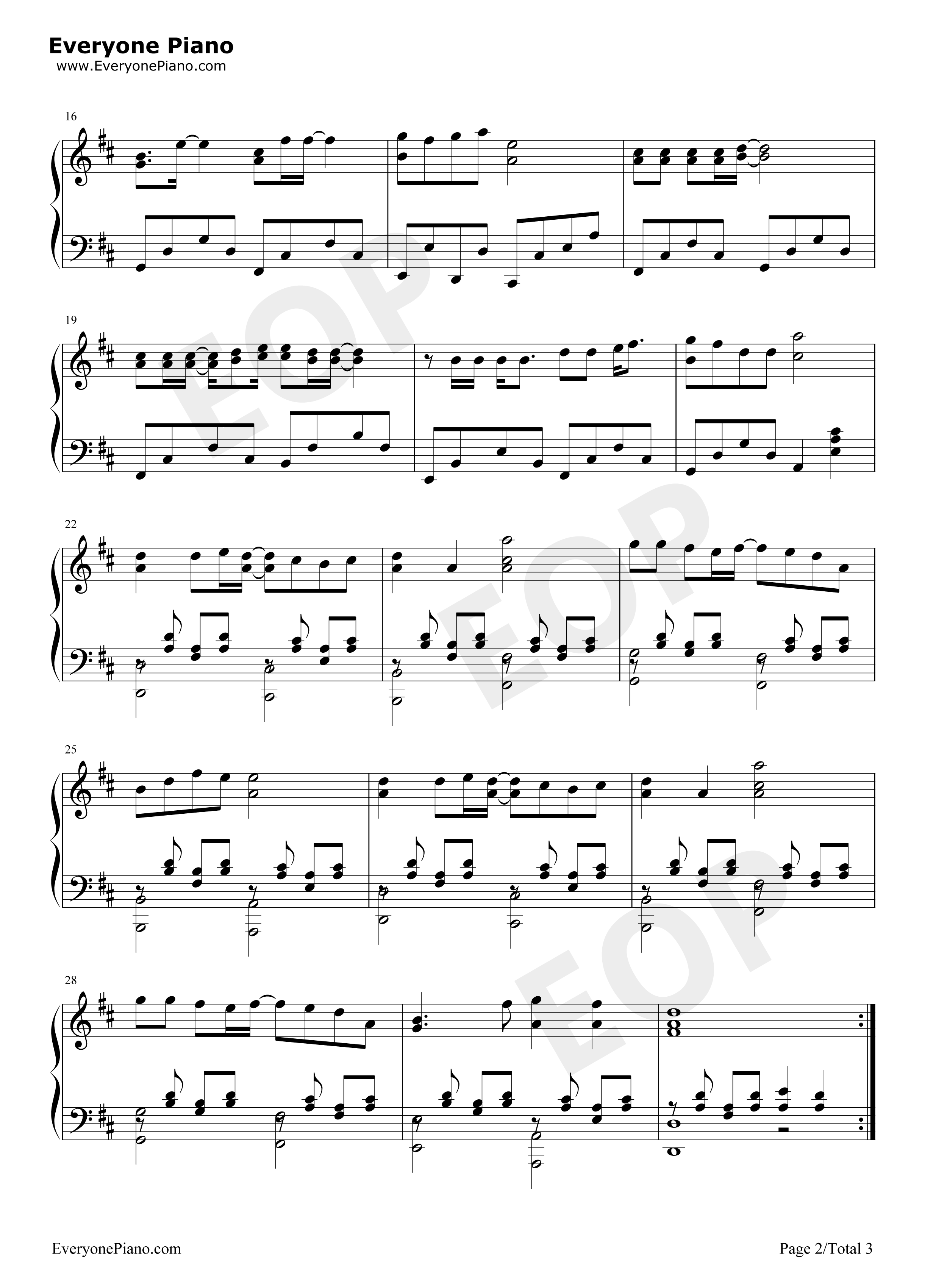 BOYS_BE_AMBITIOUS钢琴谱_三重野瞳