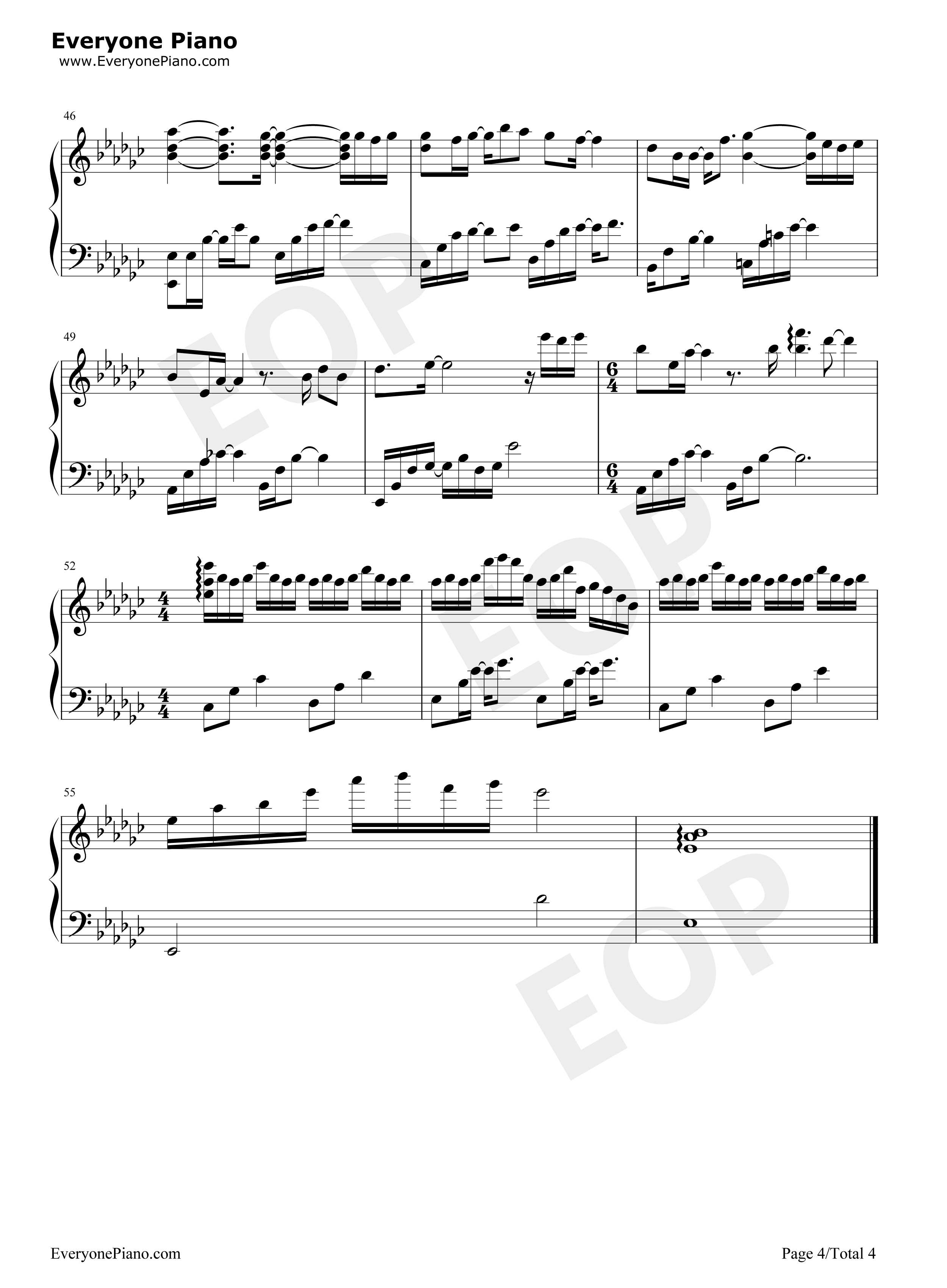 星港钢琴谱_奇然_小魂