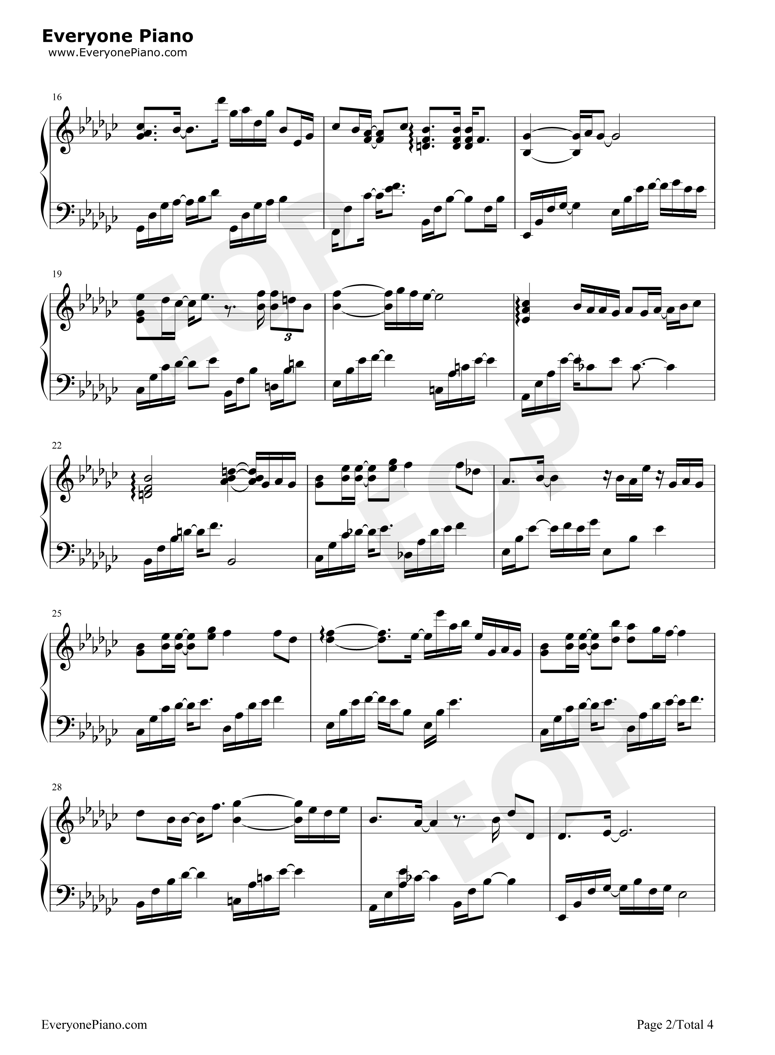 星港钢琴谱_奇然_小魂