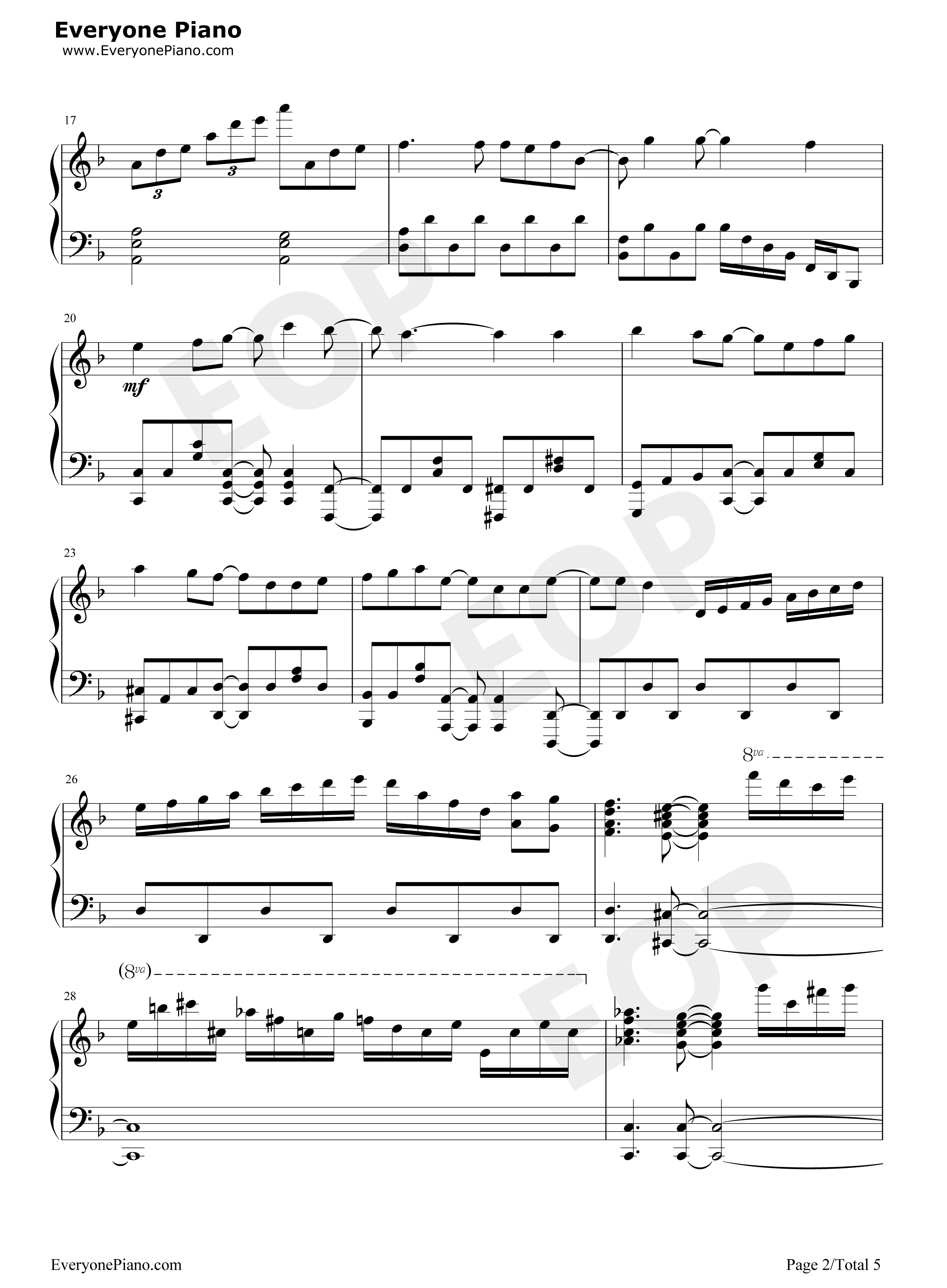 サクリファイス钢琴谱_mafumafu