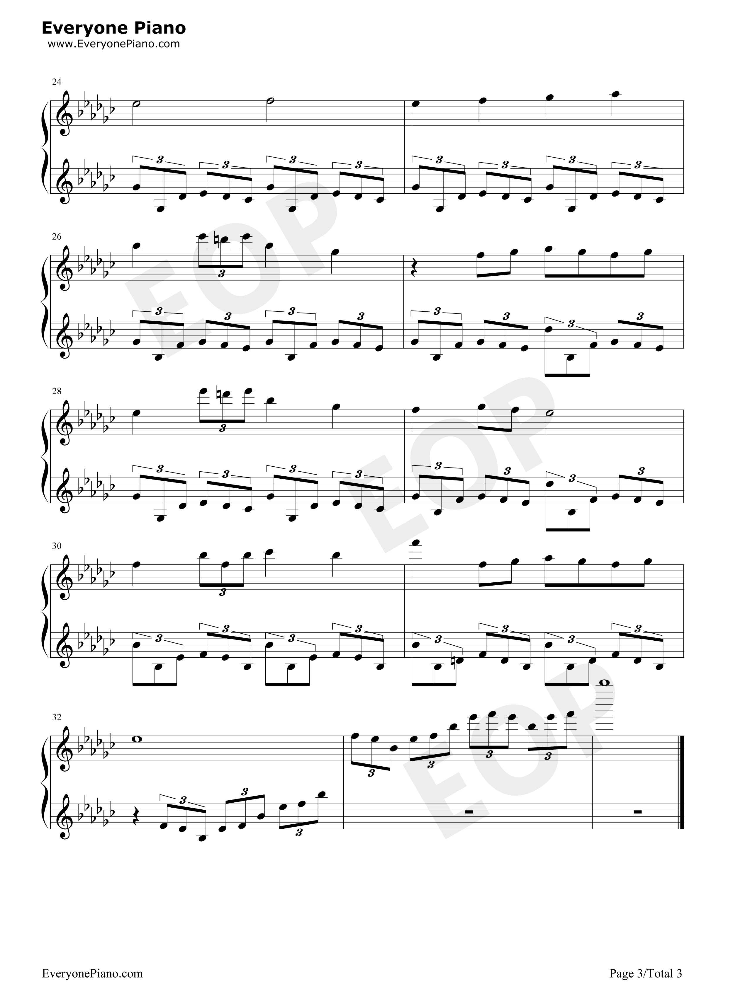 The_Beginning钢琴谱_猎豹移动公司