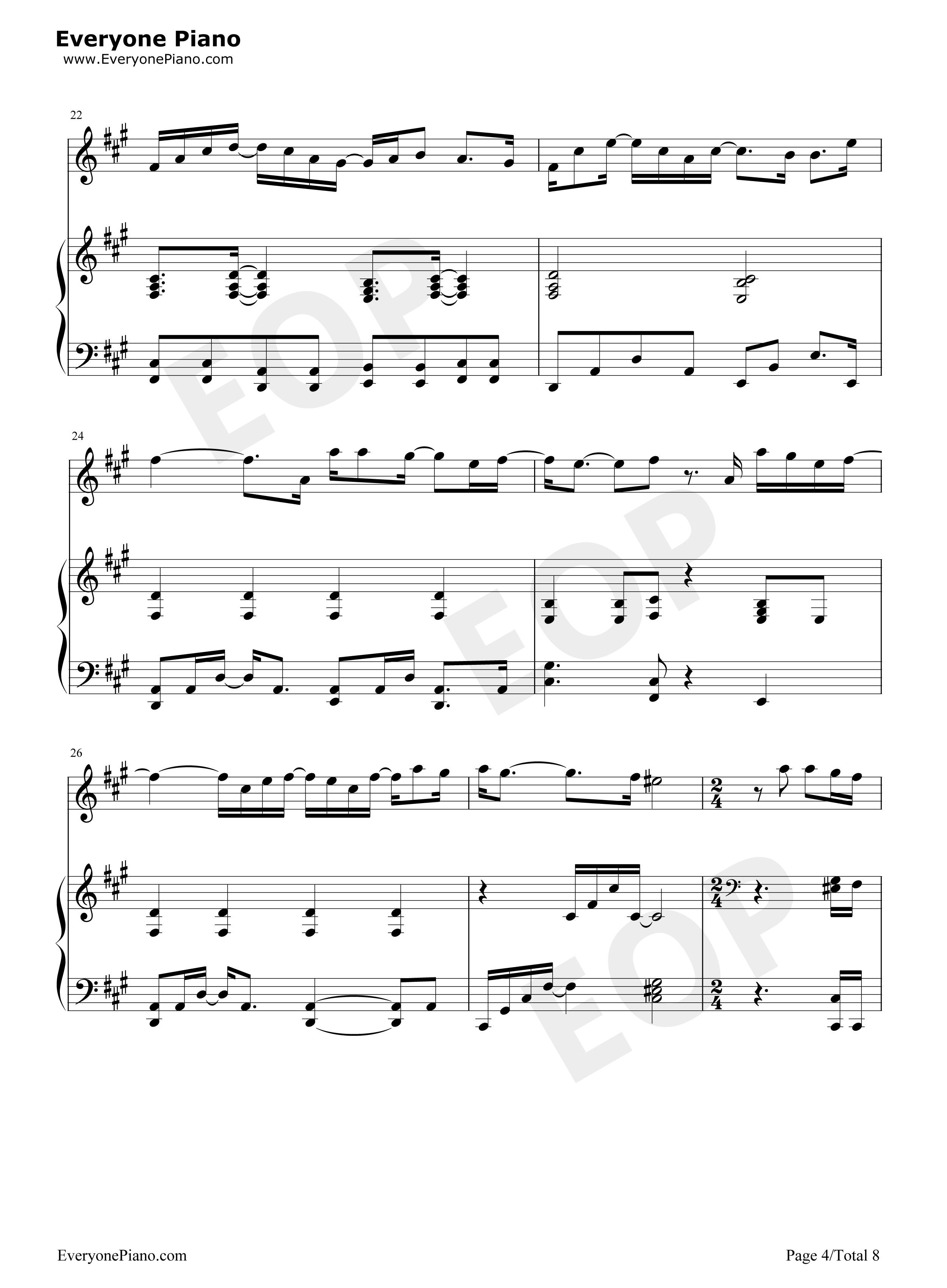 Speechless钢琴谱_Alan_Menken