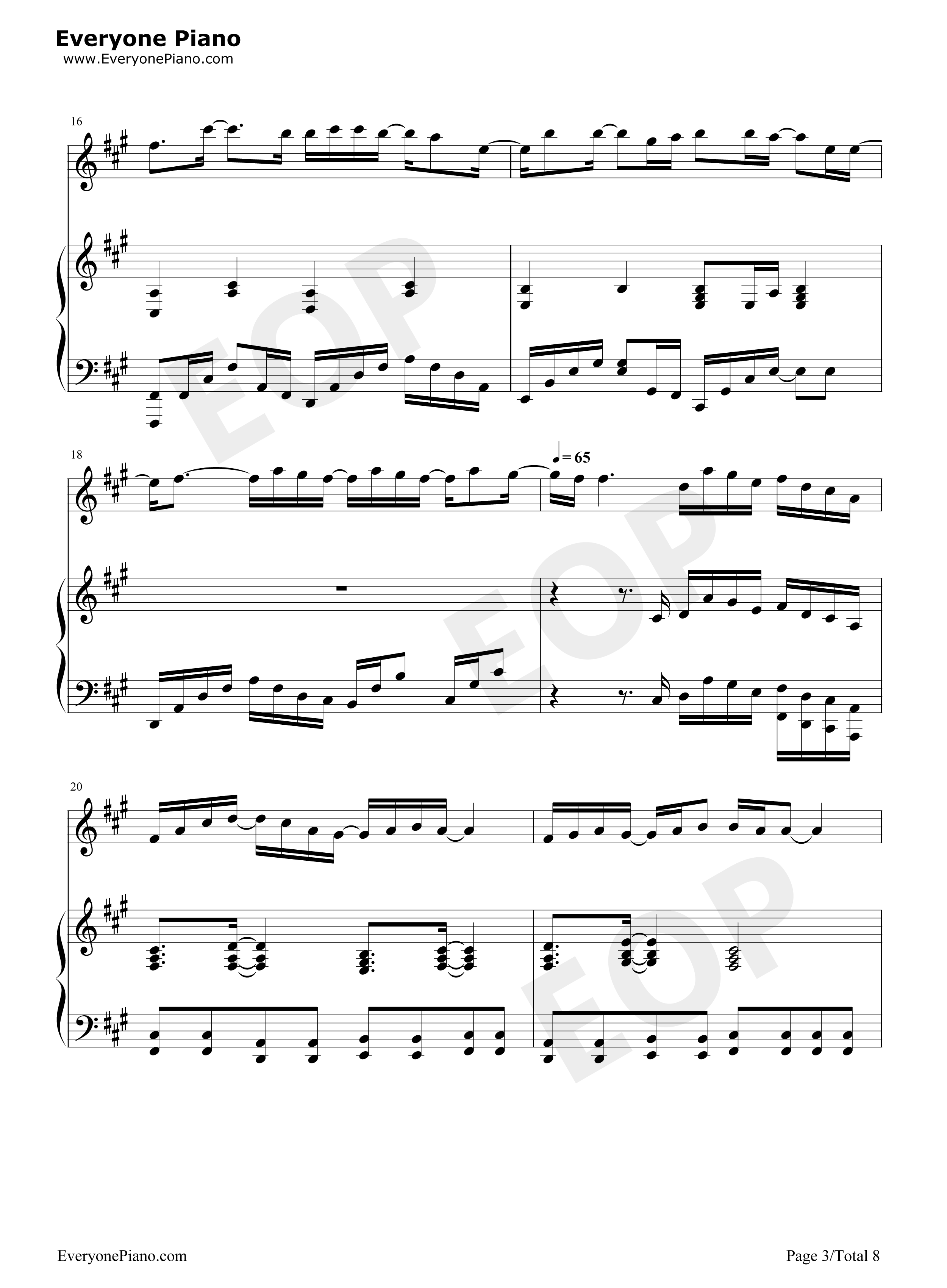 Speechless钢琴谱_Alan_Menken