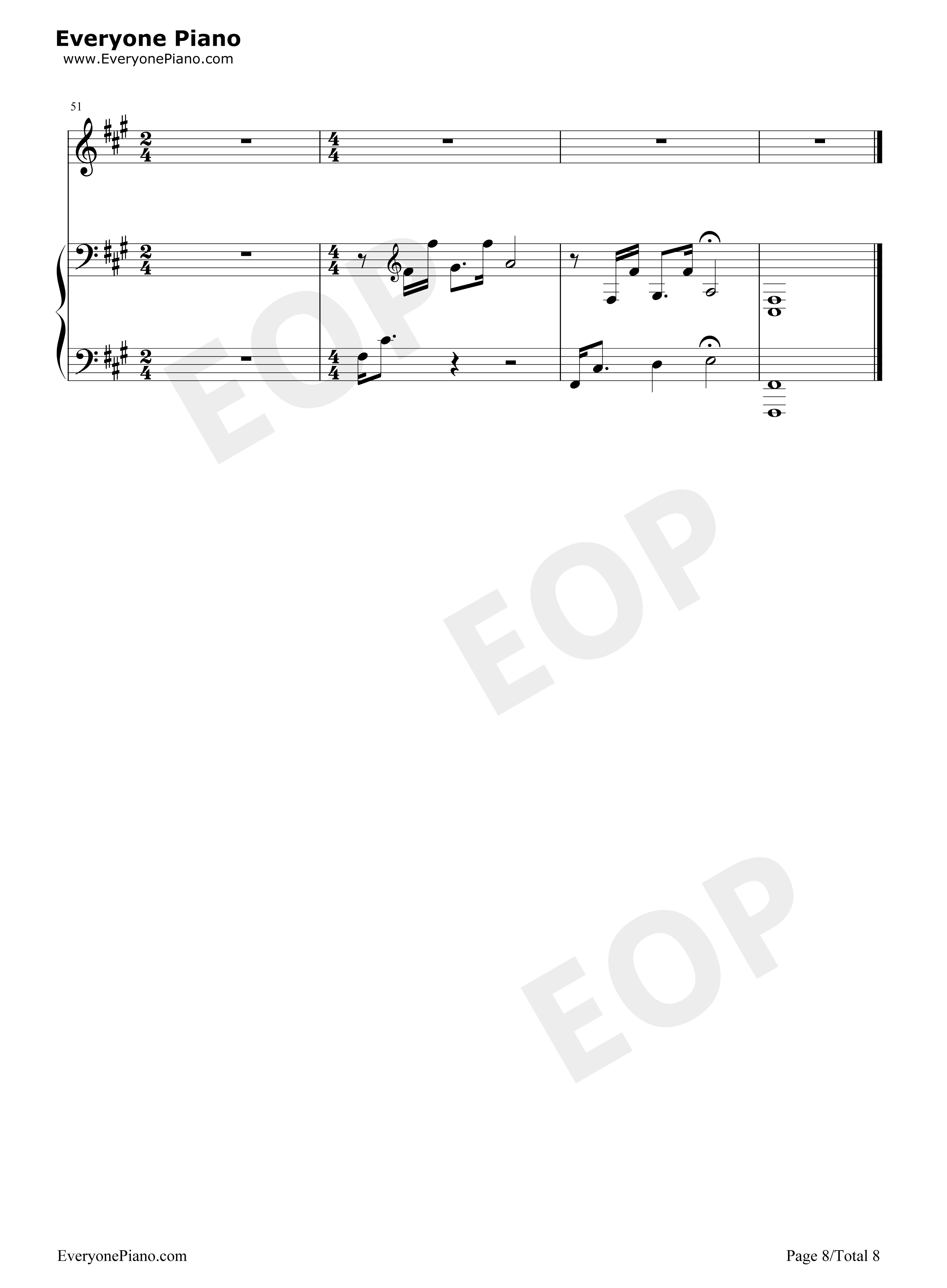 Speechless钢琴谱_Alan_Menken