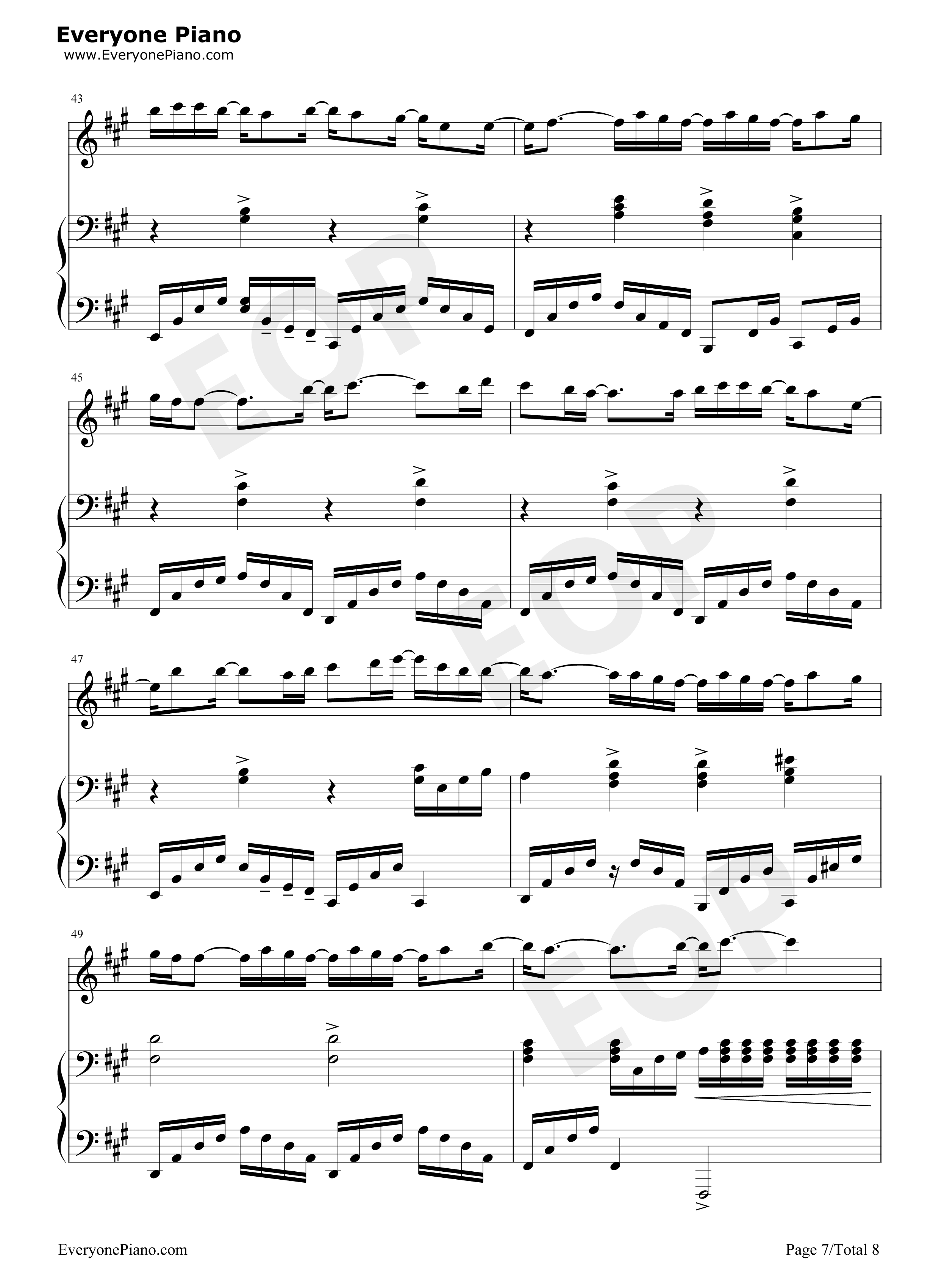 Speechless钢琴谱_Alan_Menken