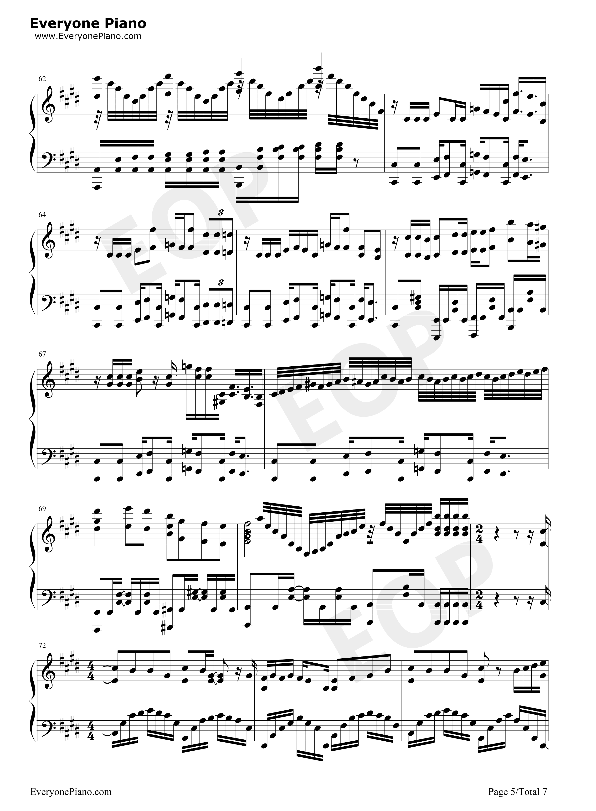 ADAMAS钢琴谱_LiSA