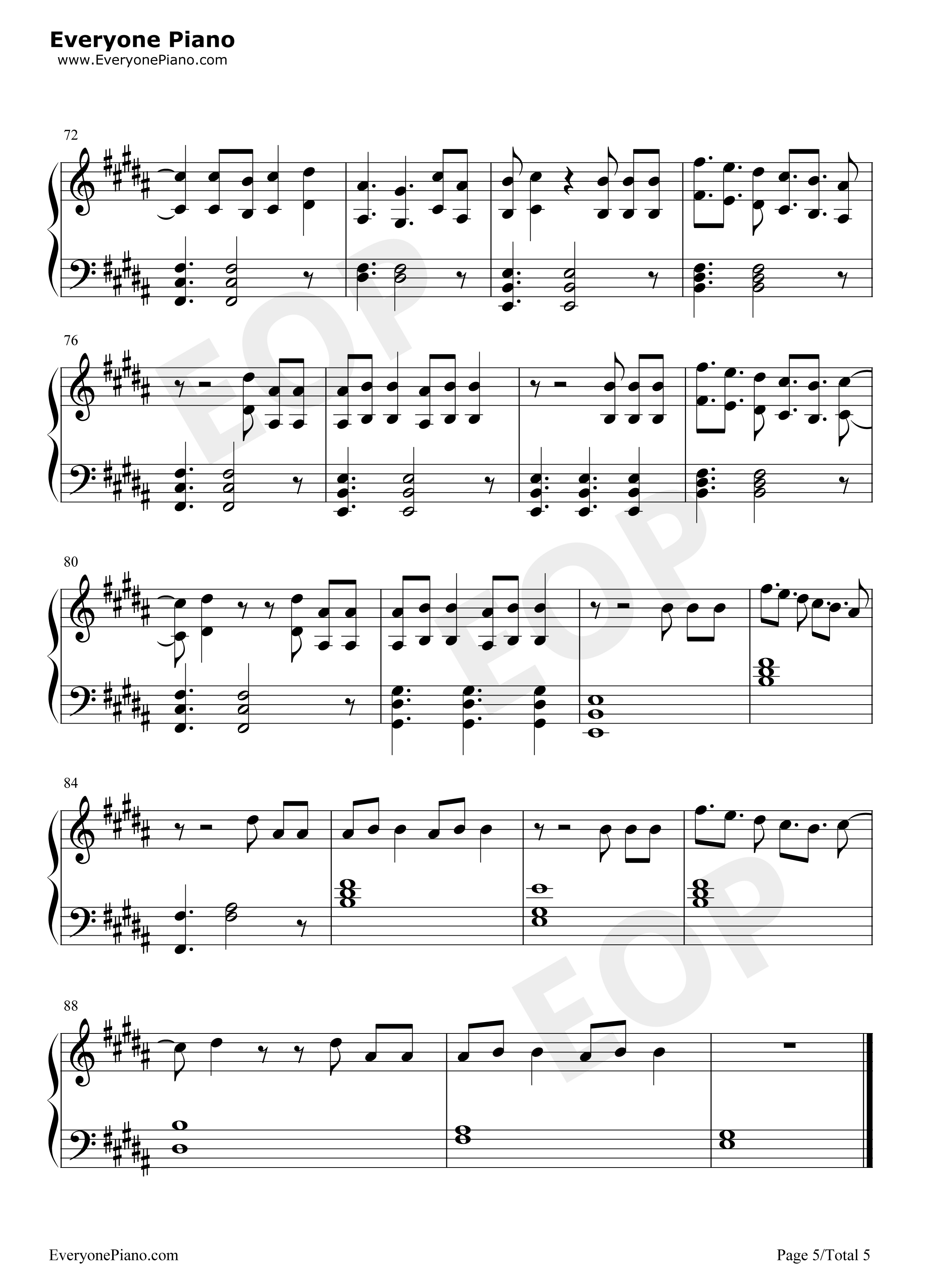 Bulletproof钢琴谱_Griffin_Oskar