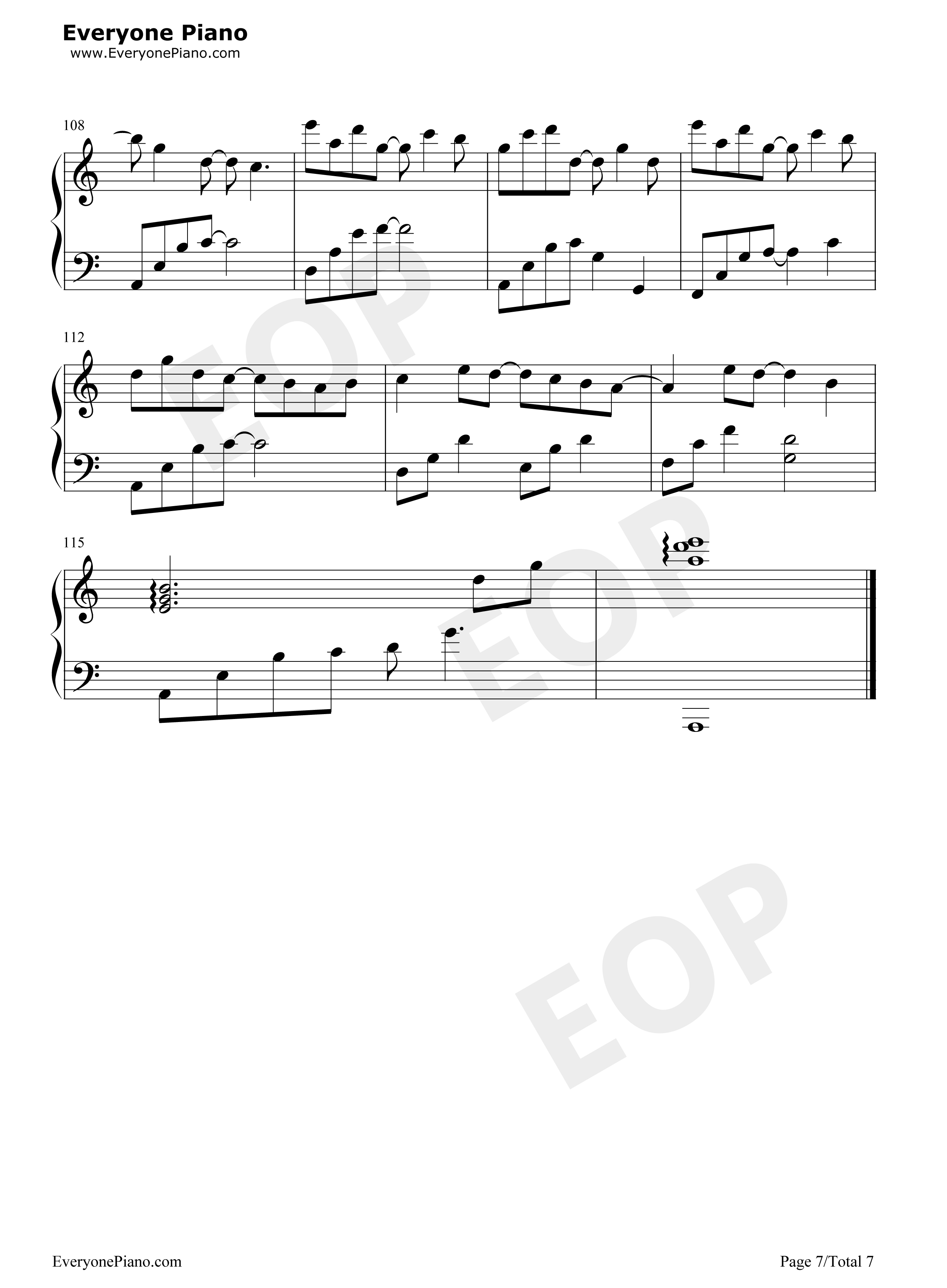 Engage_Ring钢琴谱_DJ_Okawari_Emily_Styler