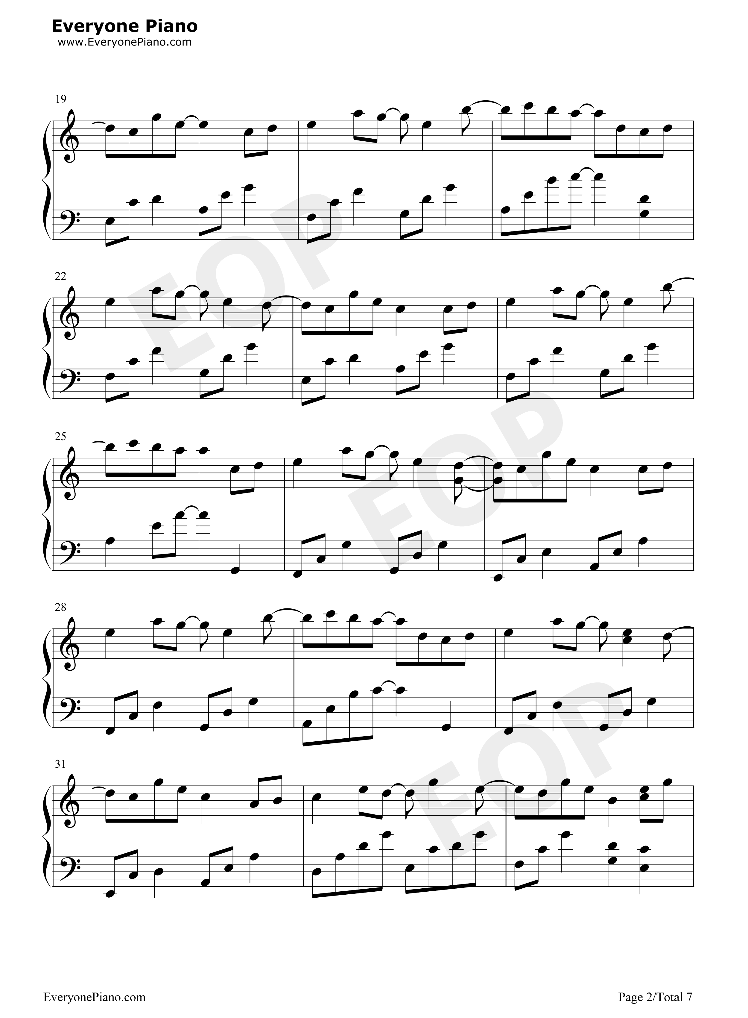 Engage_Ring钢琴谱_DJ_Okawari_Emily_Styler