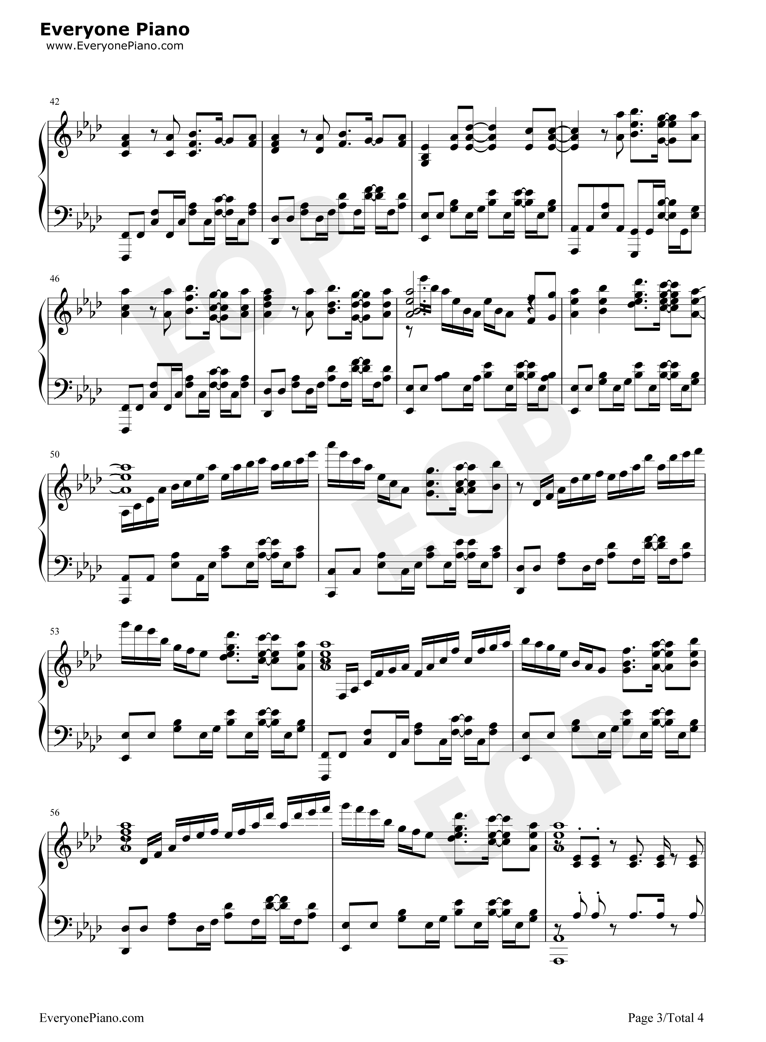 17才钢琴谱_ハルカトミユキ