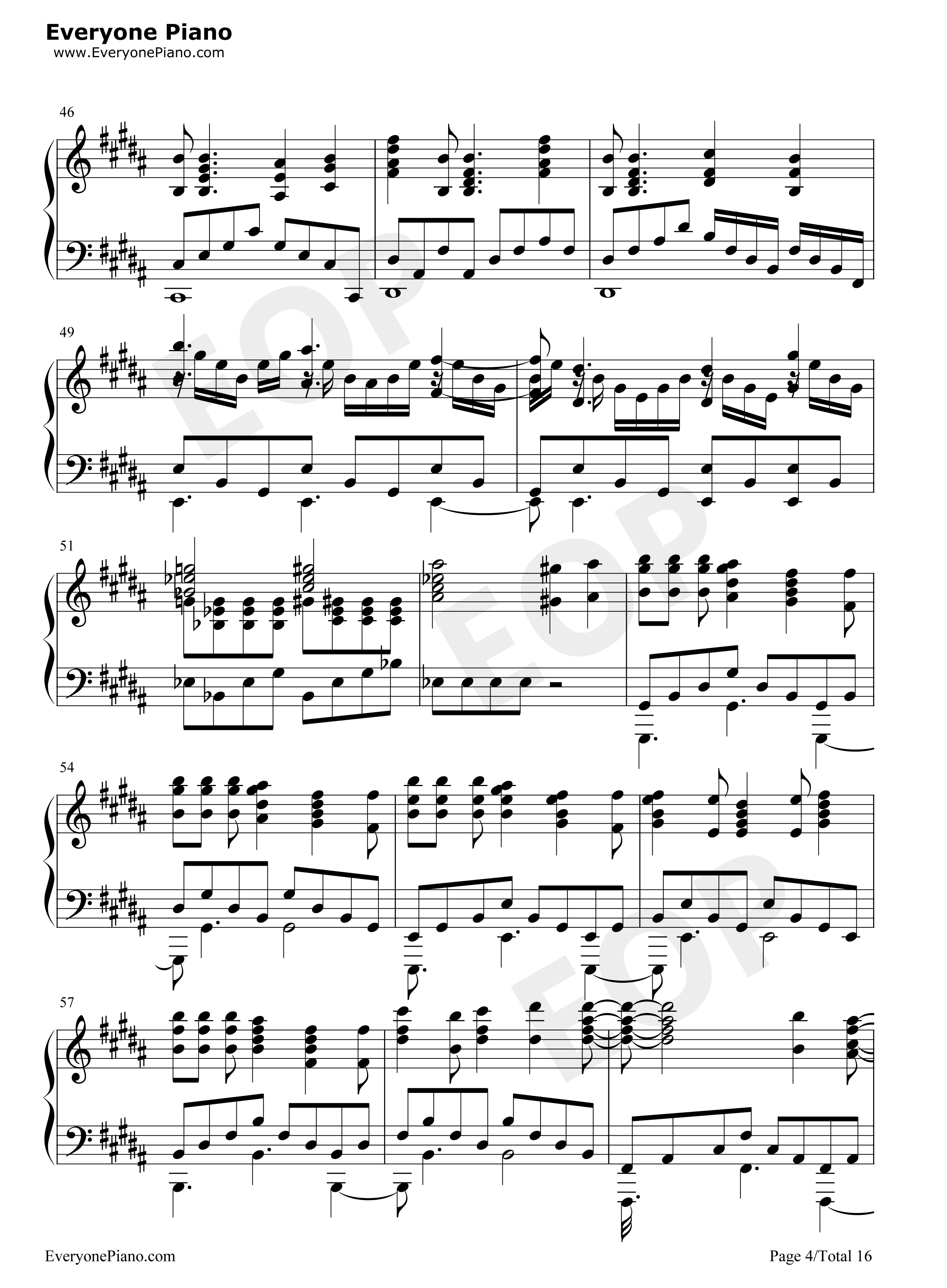 Neo钢琴谱_Roselia