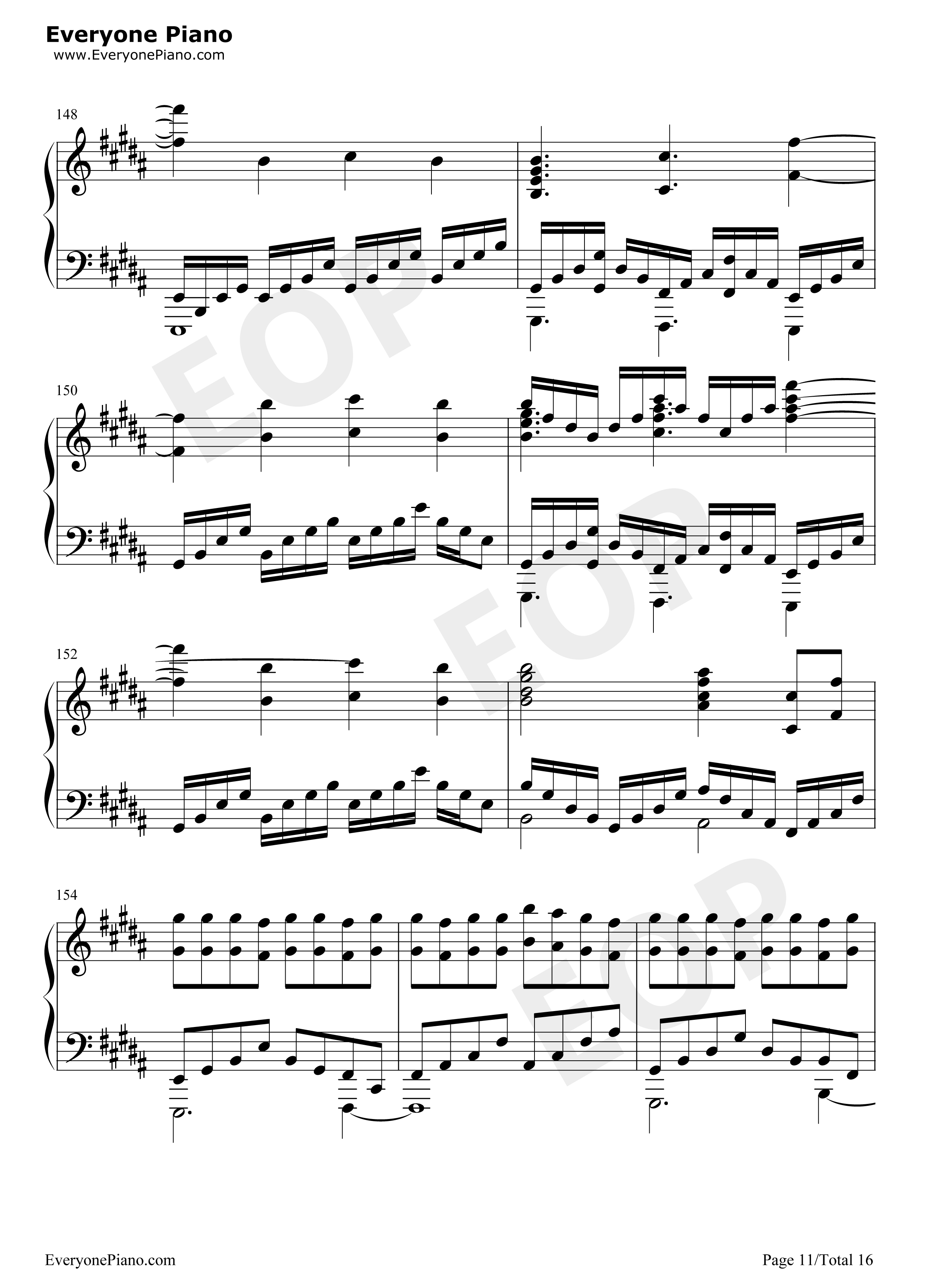 Neo钢琴谱_Roselia