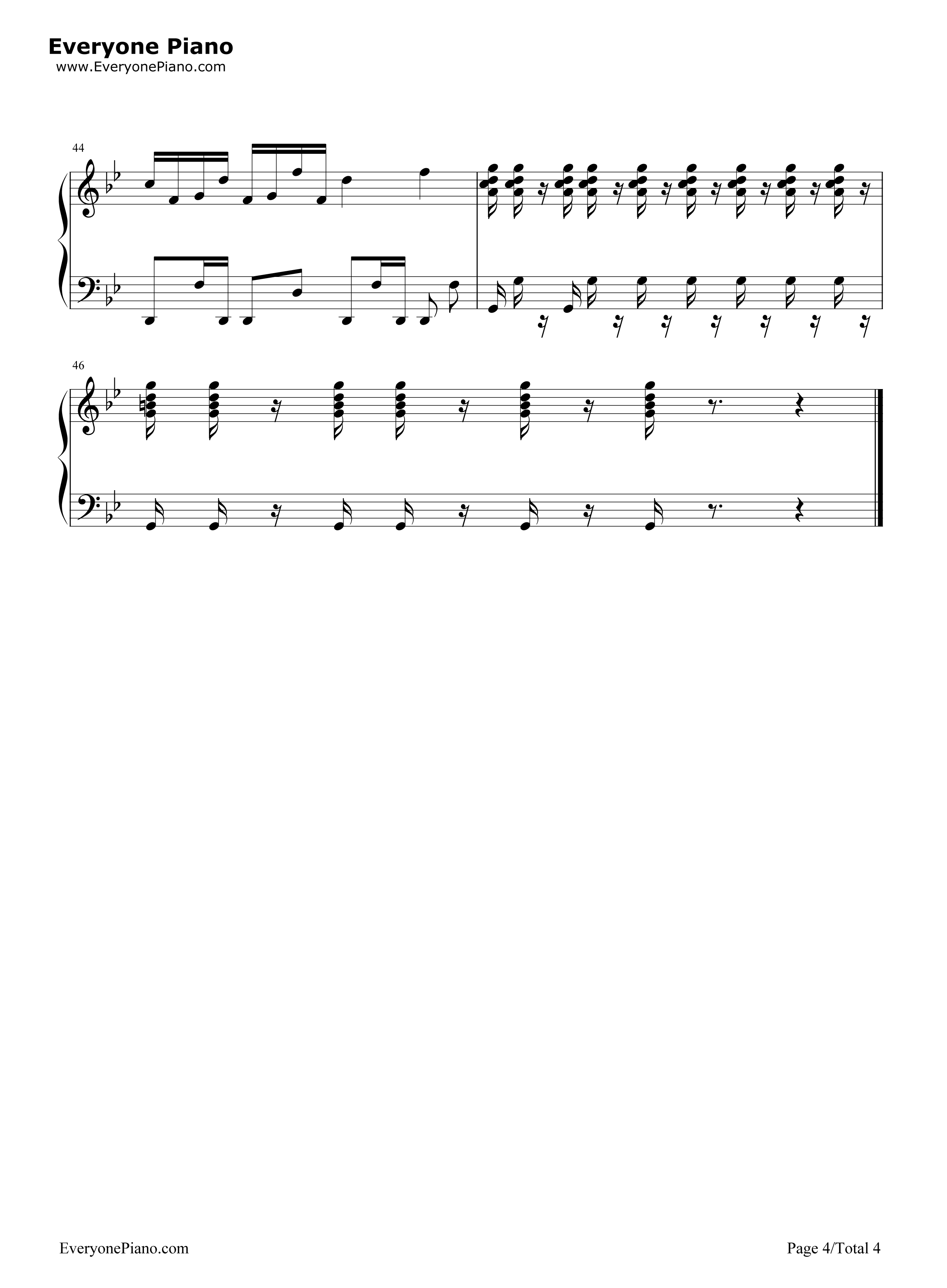 九九八十一与权御天下改编曲钢琴谱_乐正绫_洛天依