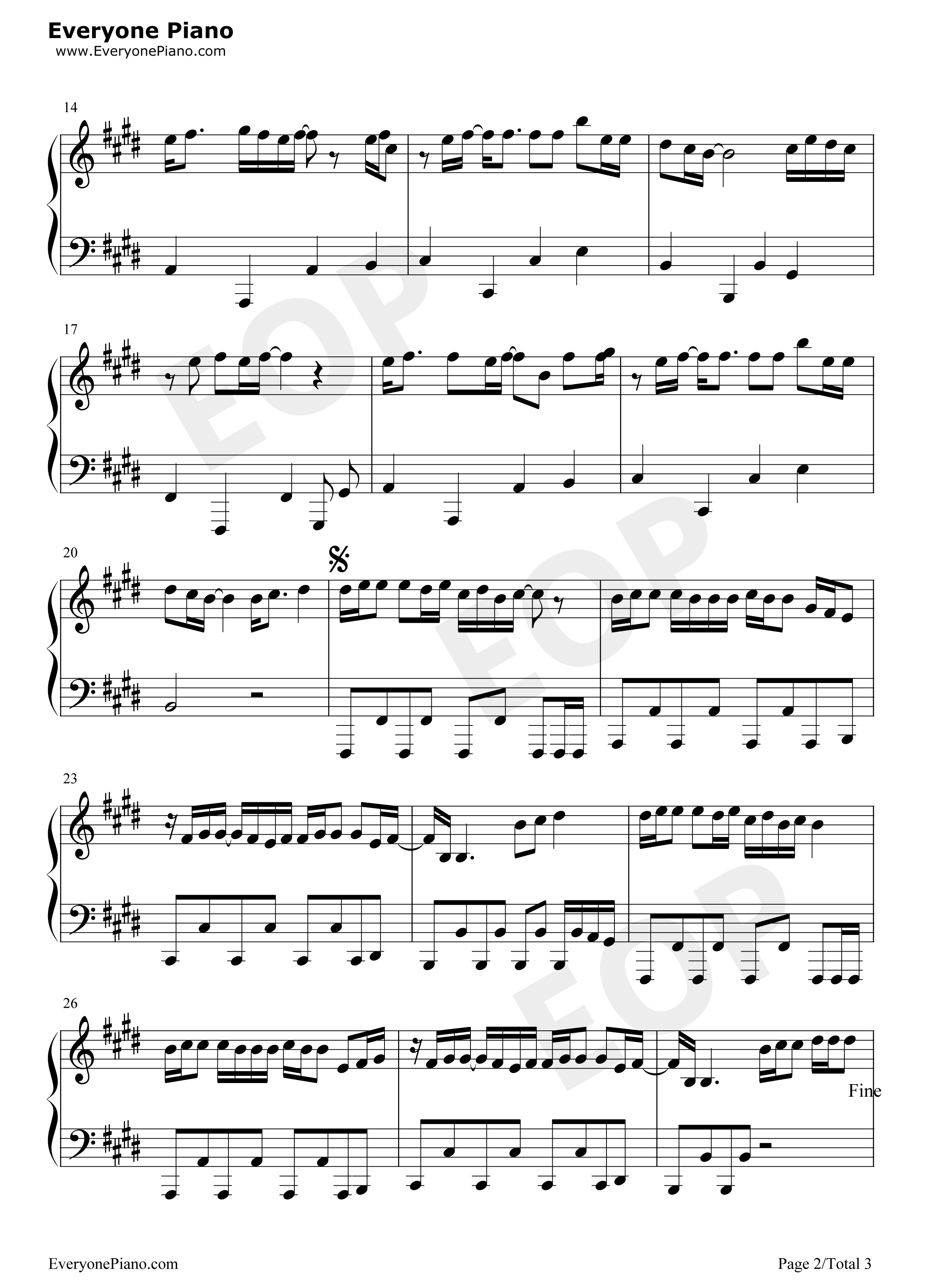 How_Do_You_Sleep钢琴谱_Sam_Smith