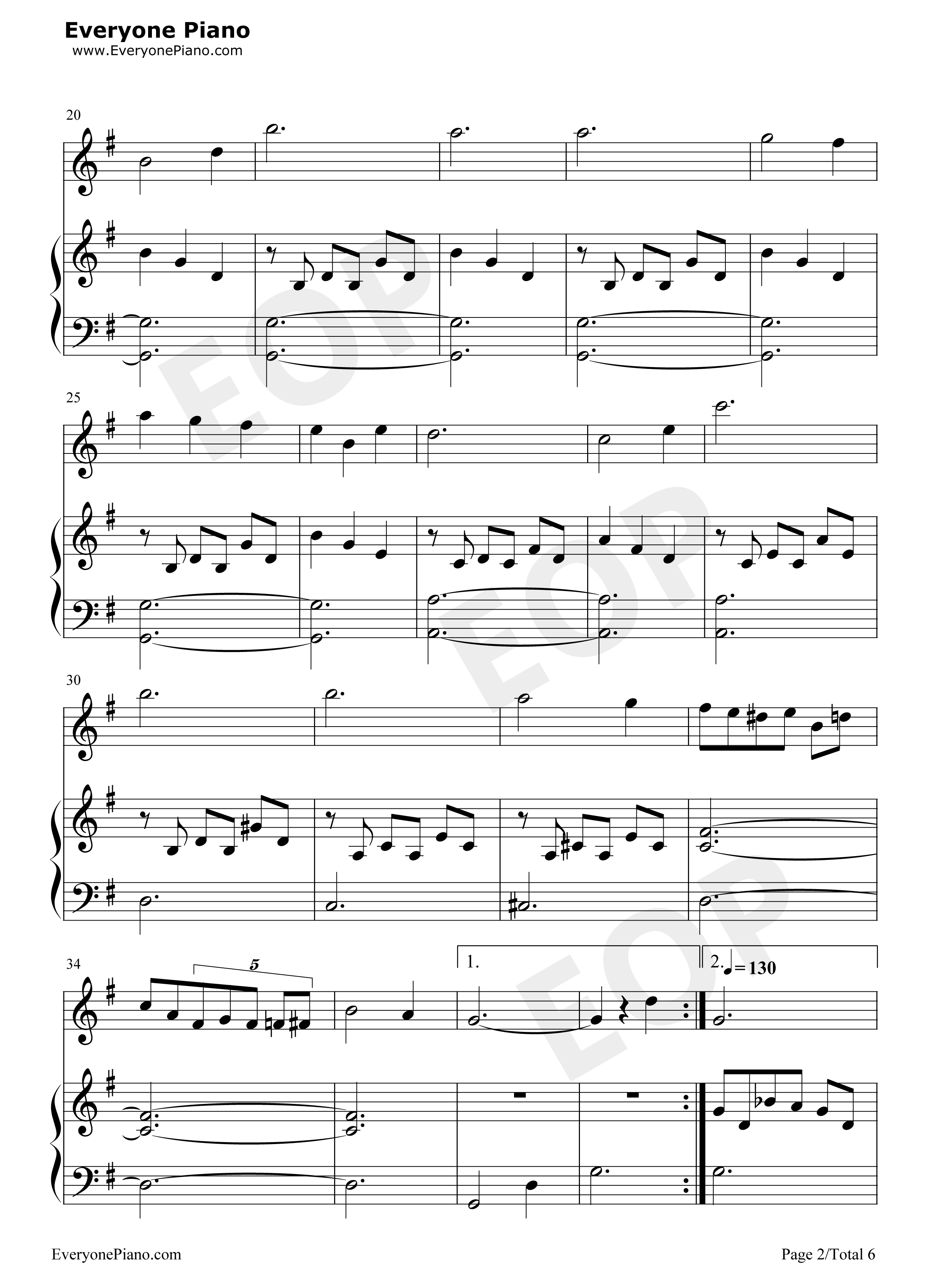 Angels_Serenade钢琴谱_Gaetano_Braga